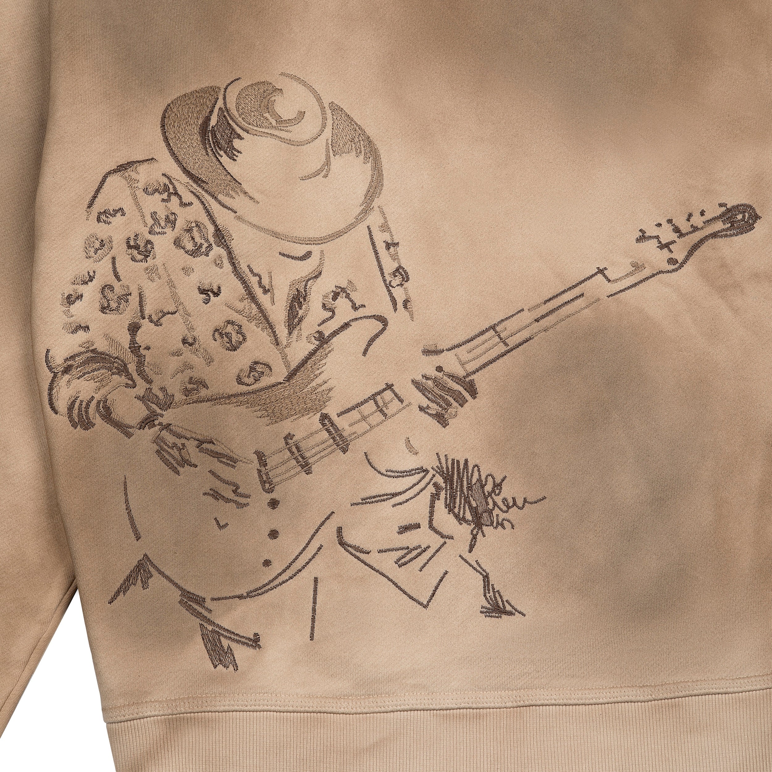 "jazz v2" Hoodie beige - Image 4