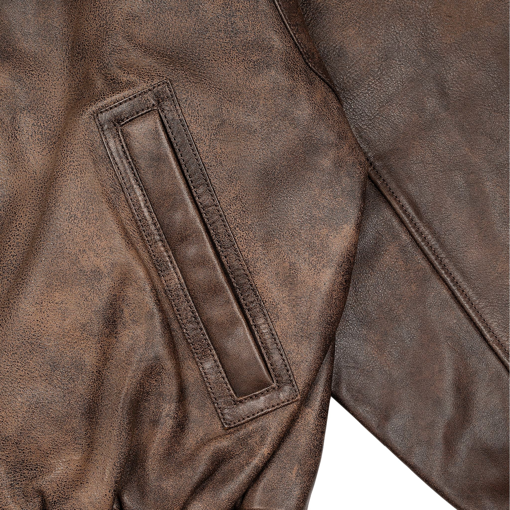 "jazz v2" leather jacket - Image 4