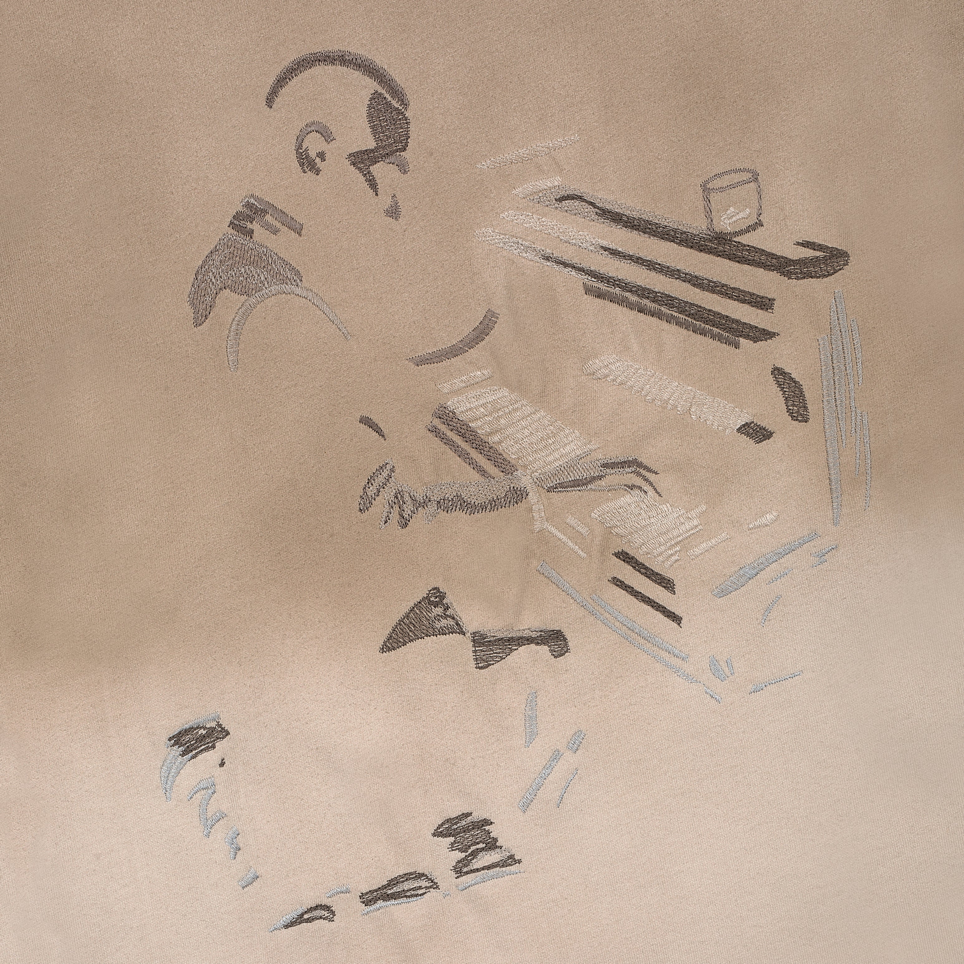 "jazz v2" T Shirt beige - Image 4
