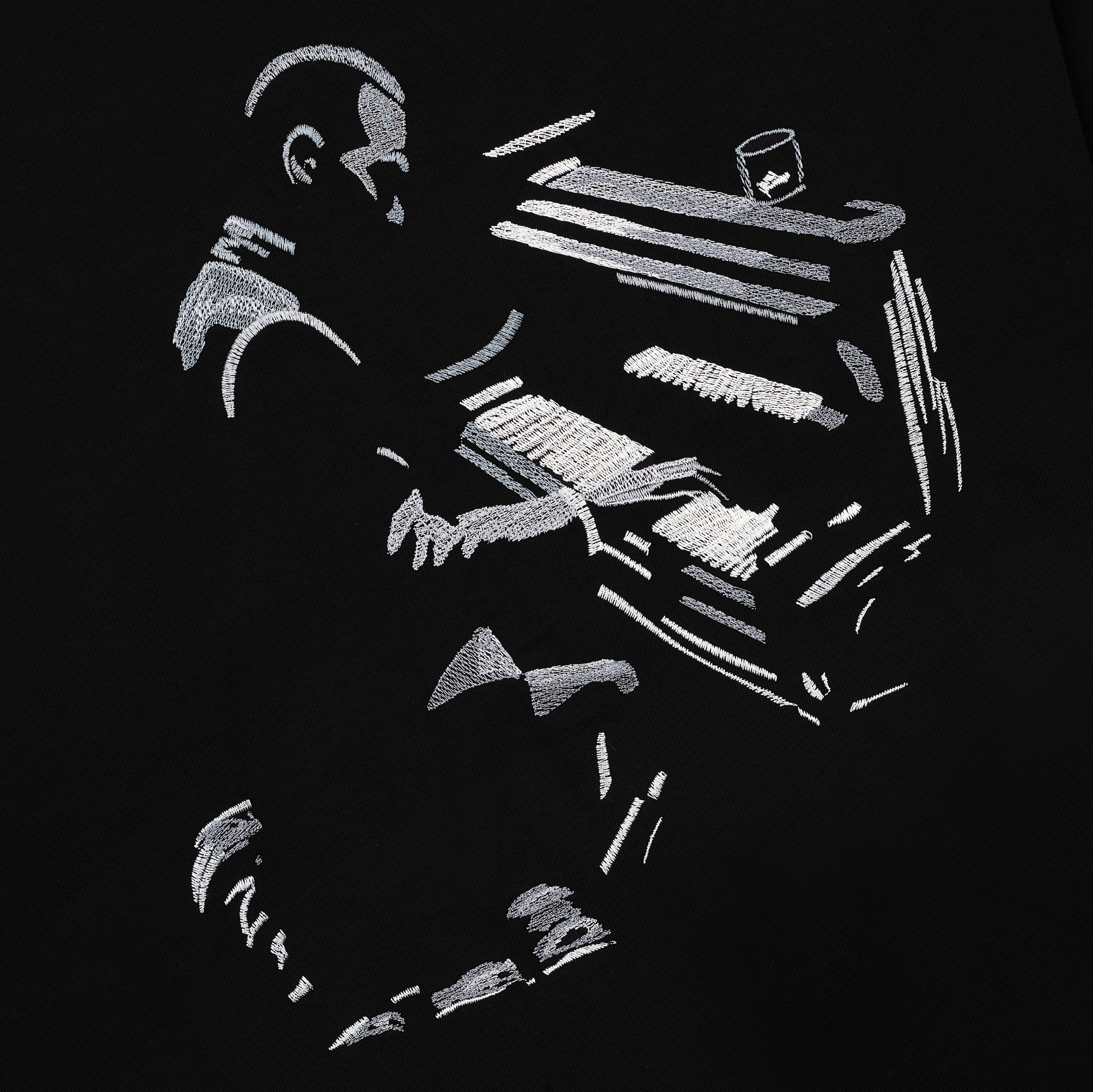 "jazz v2" T Shirt black - Image 5