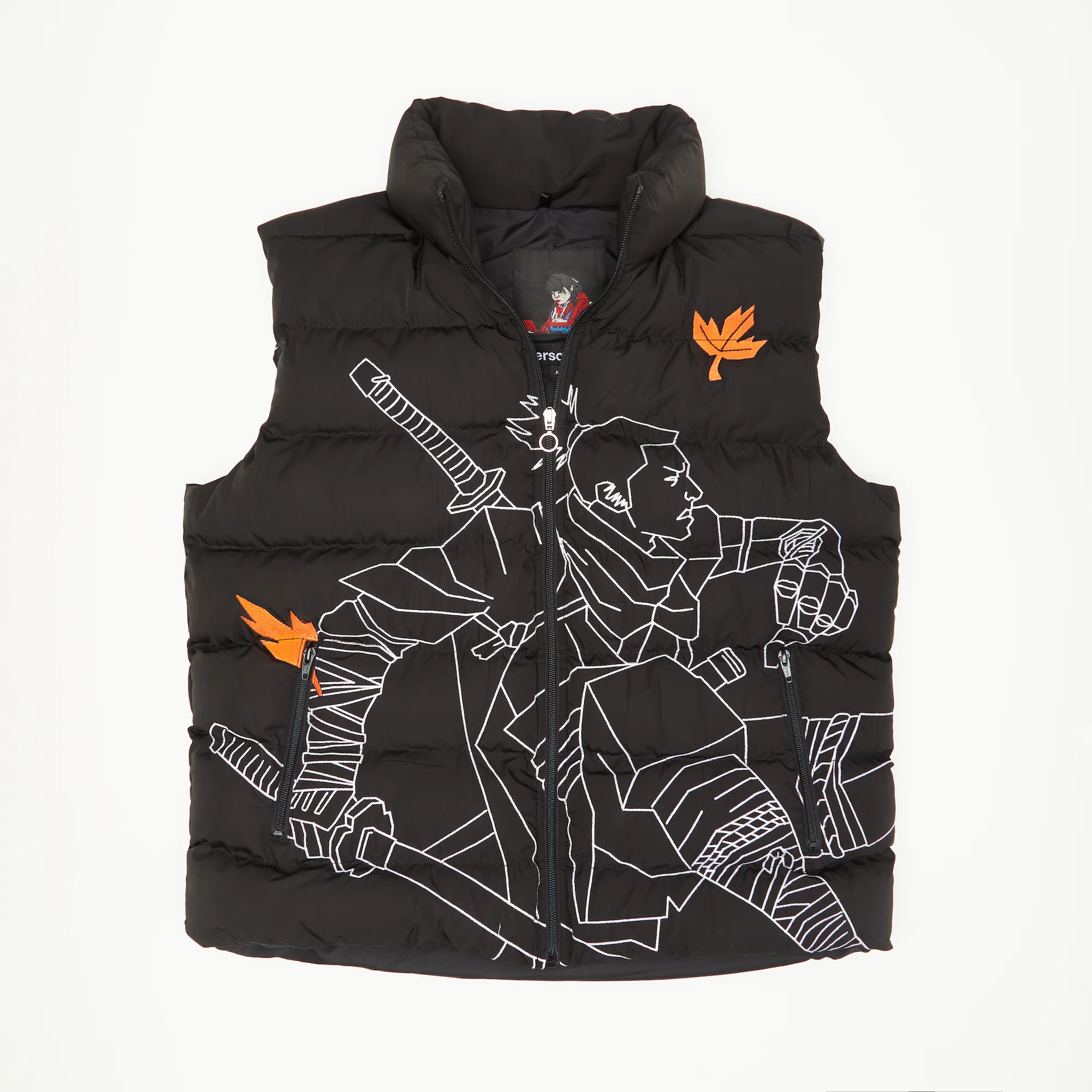 "kampf" Puffer Vest black