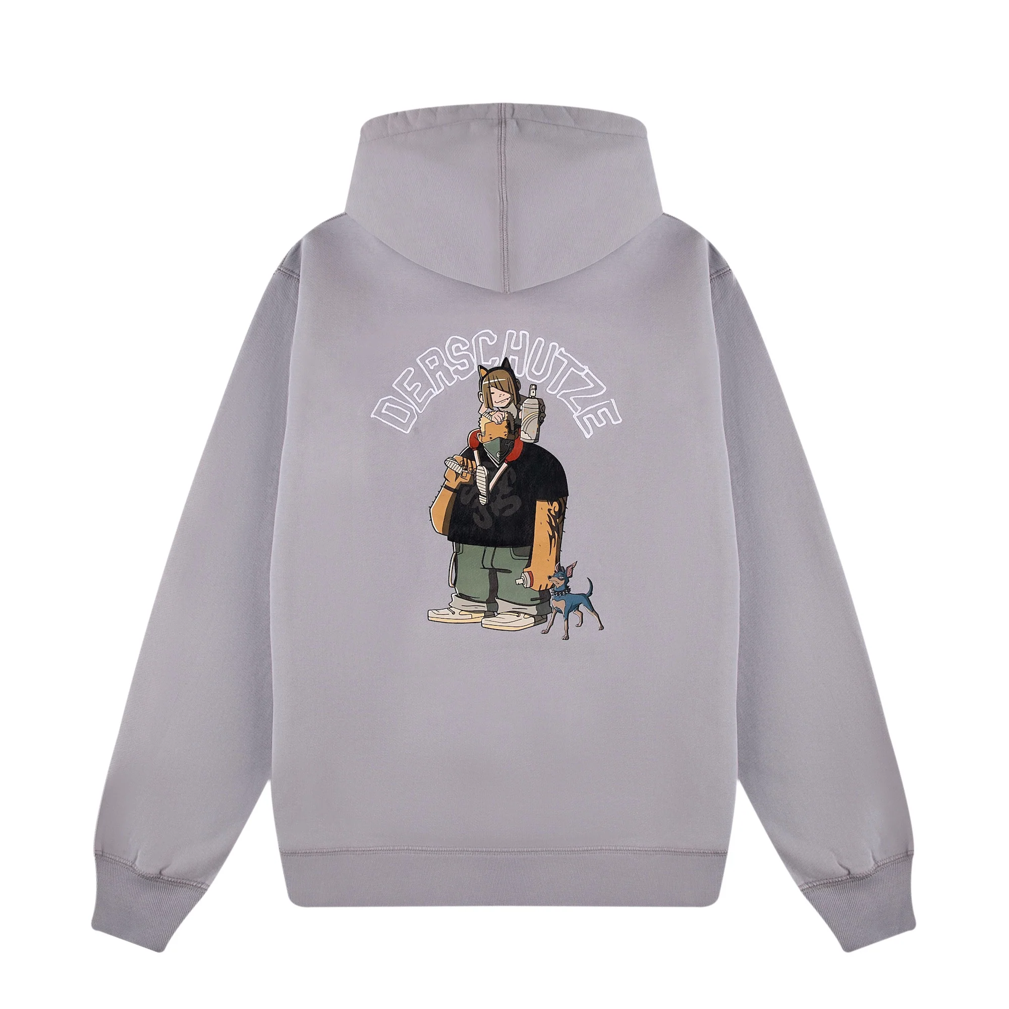 "graffiti" Hoodie iris - Image 2
