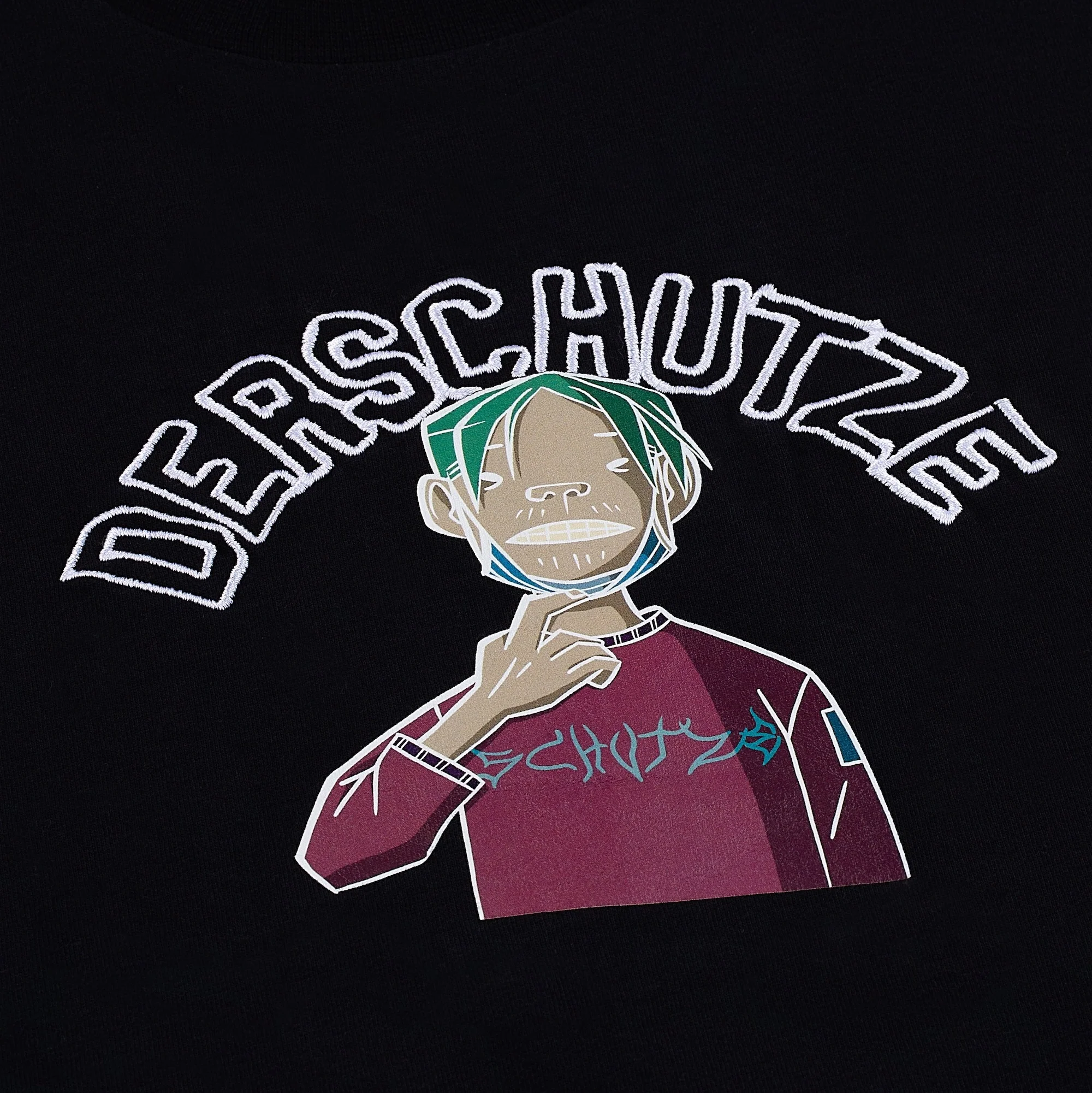 "graffiti 02" T-Shirt black - Image 3