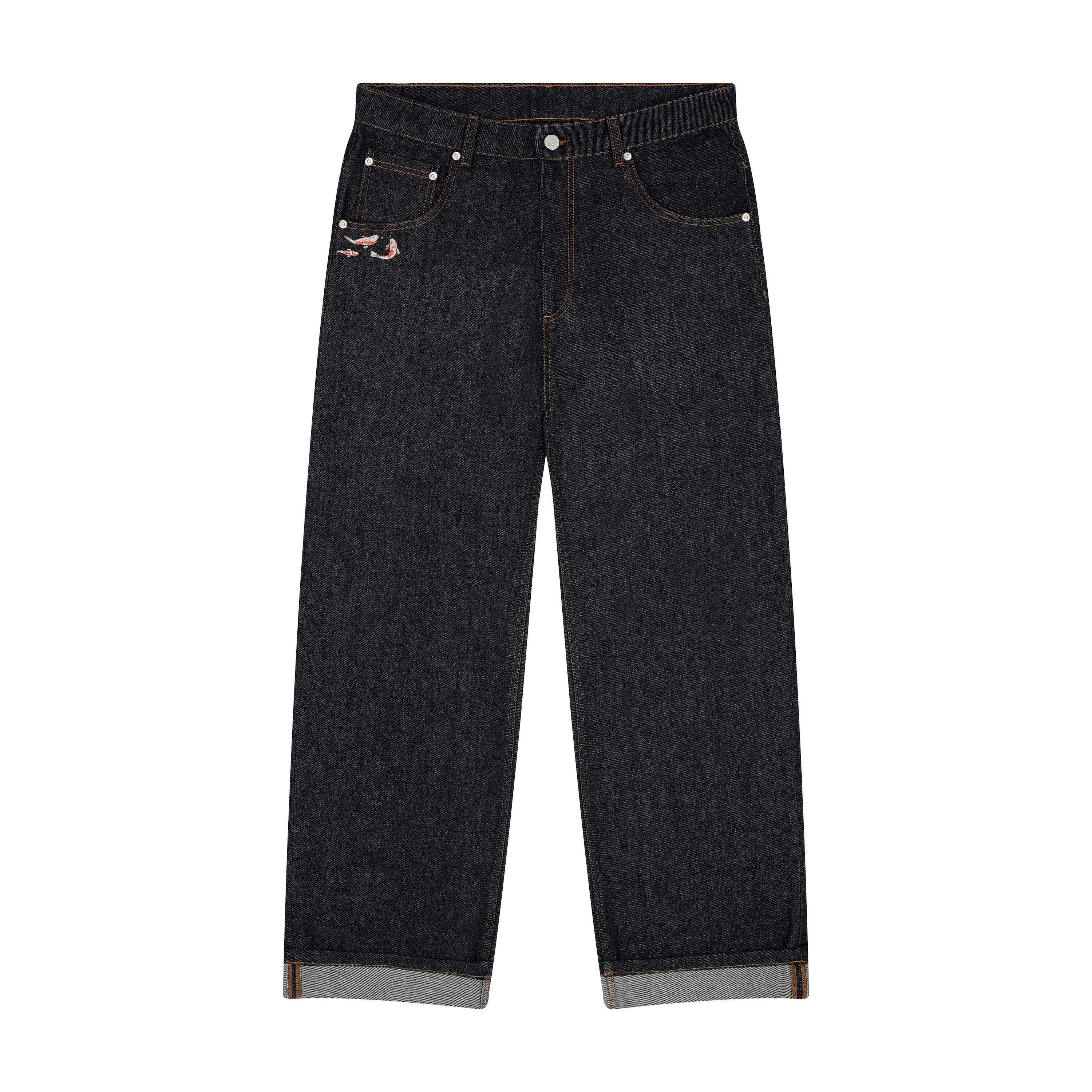 "koi fish" denim - Image 2
