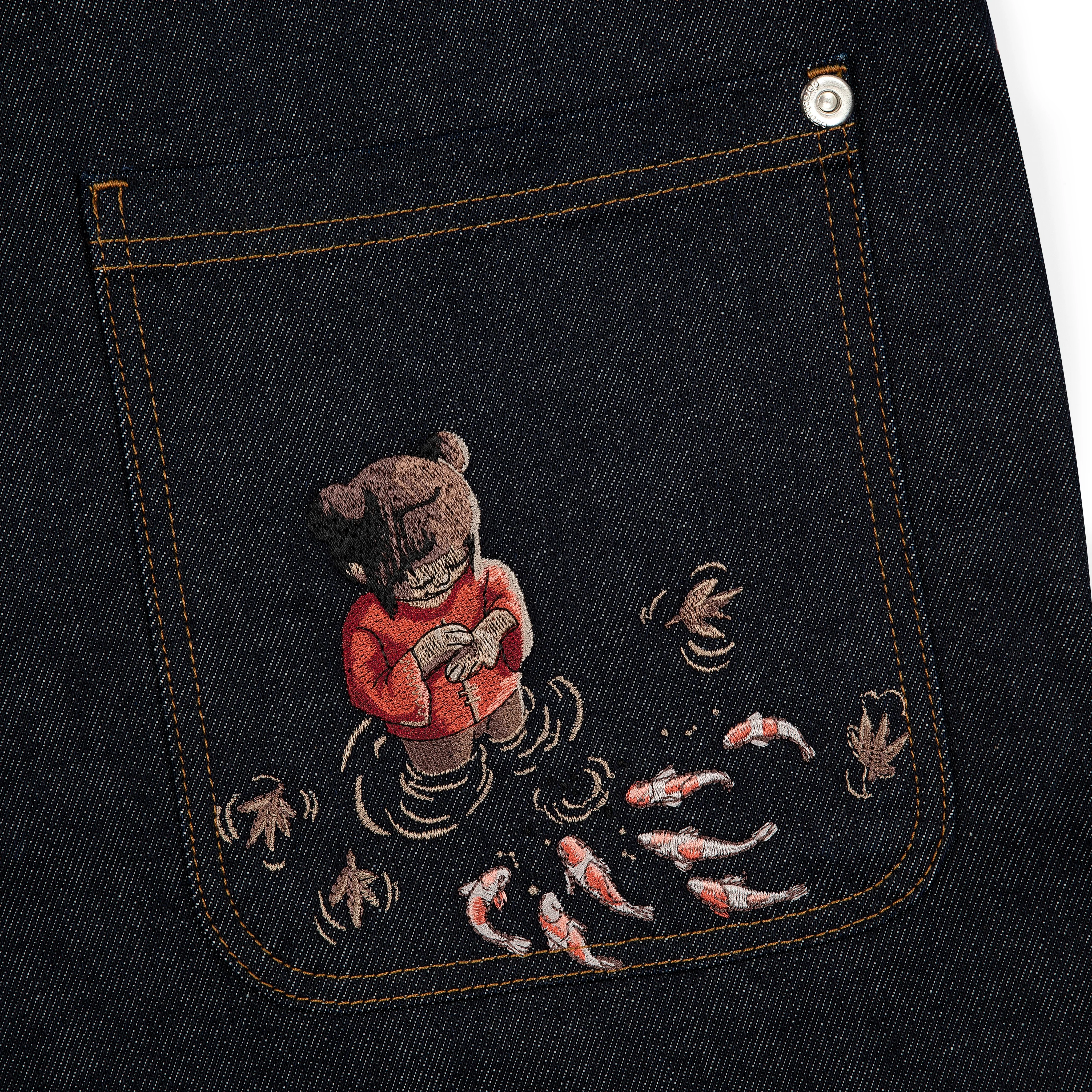 "koi fish" denim - Image 3