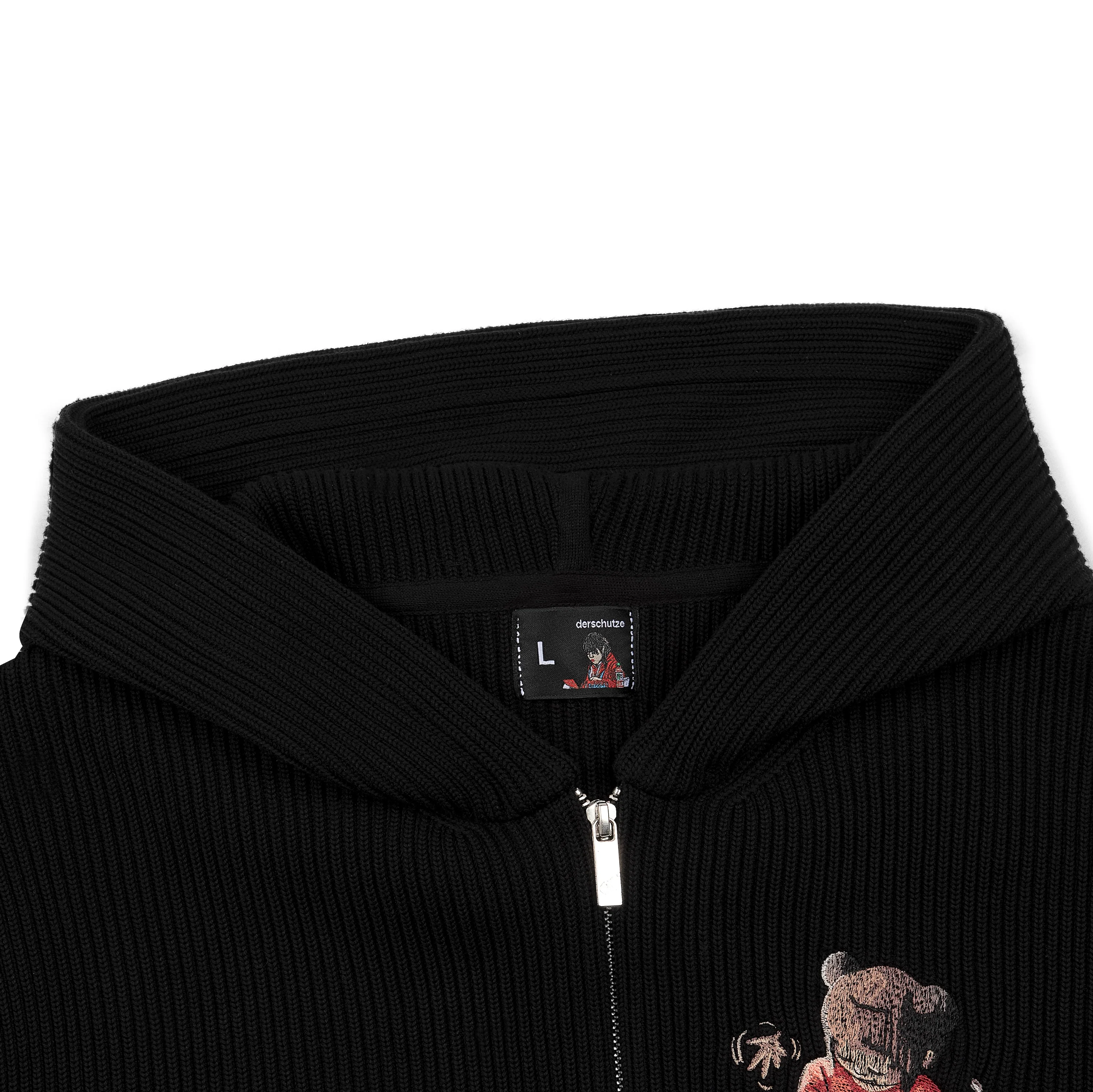 "koi fish" Zip Up knit - Image 3