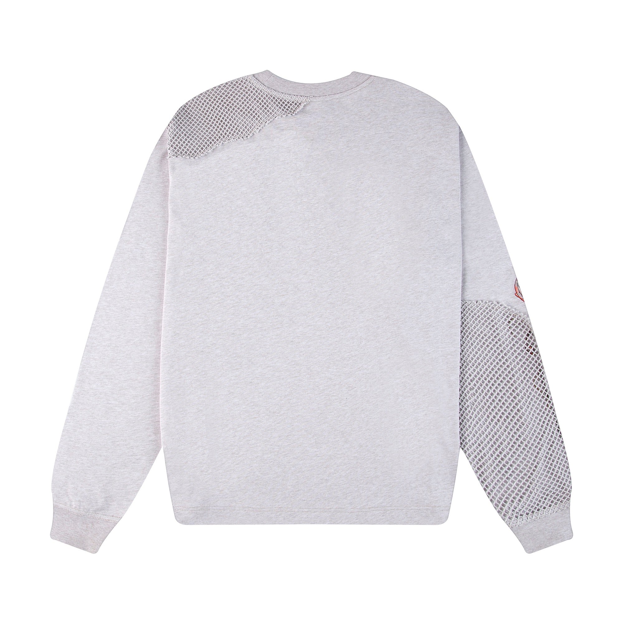 "koi fish" long sleeve grey melange - Image 2