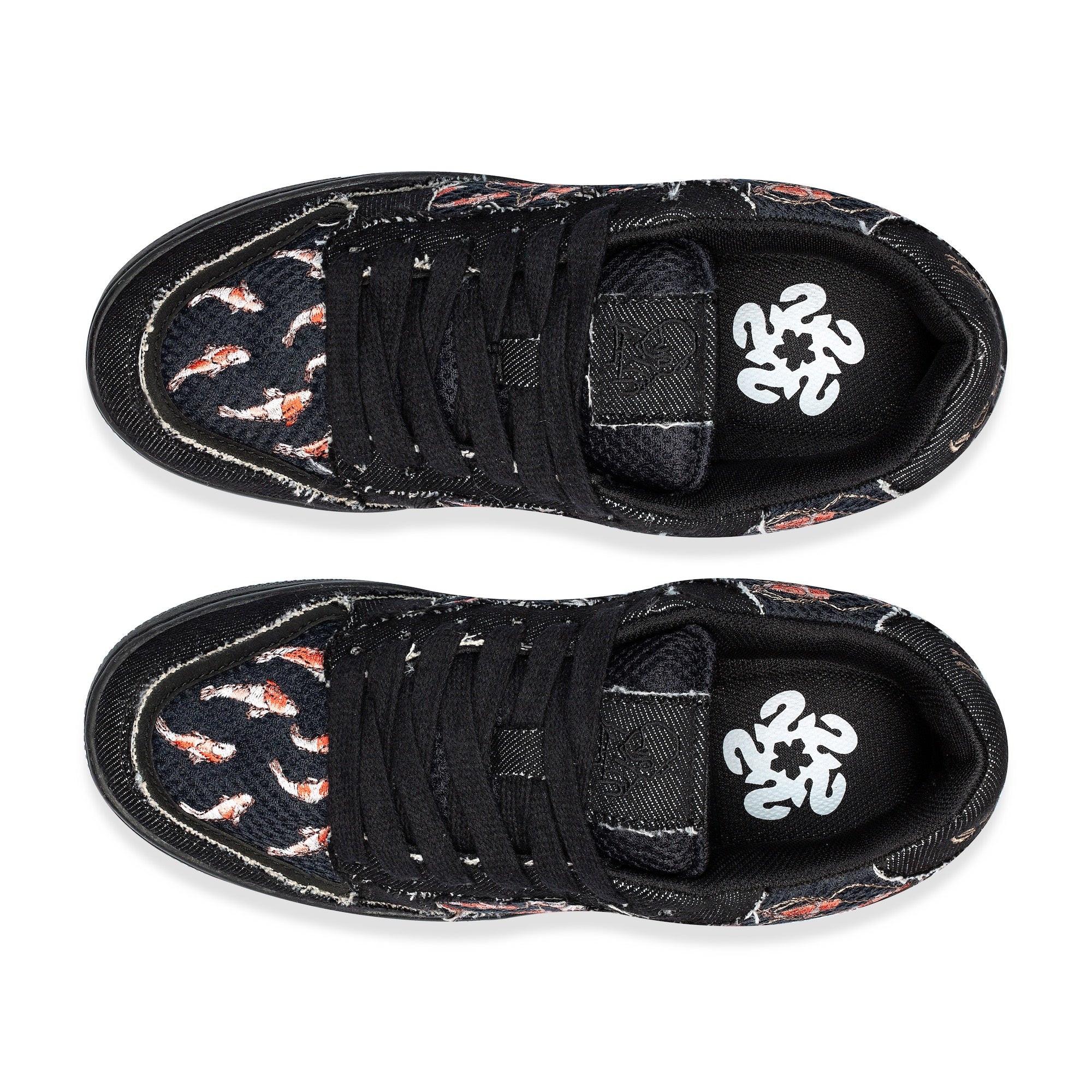 "koi fish" sneaker black - Image 8