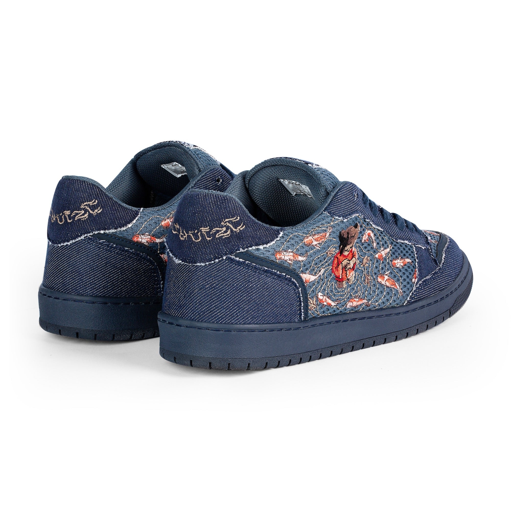 "koi fish" sneaker blue - Image 3