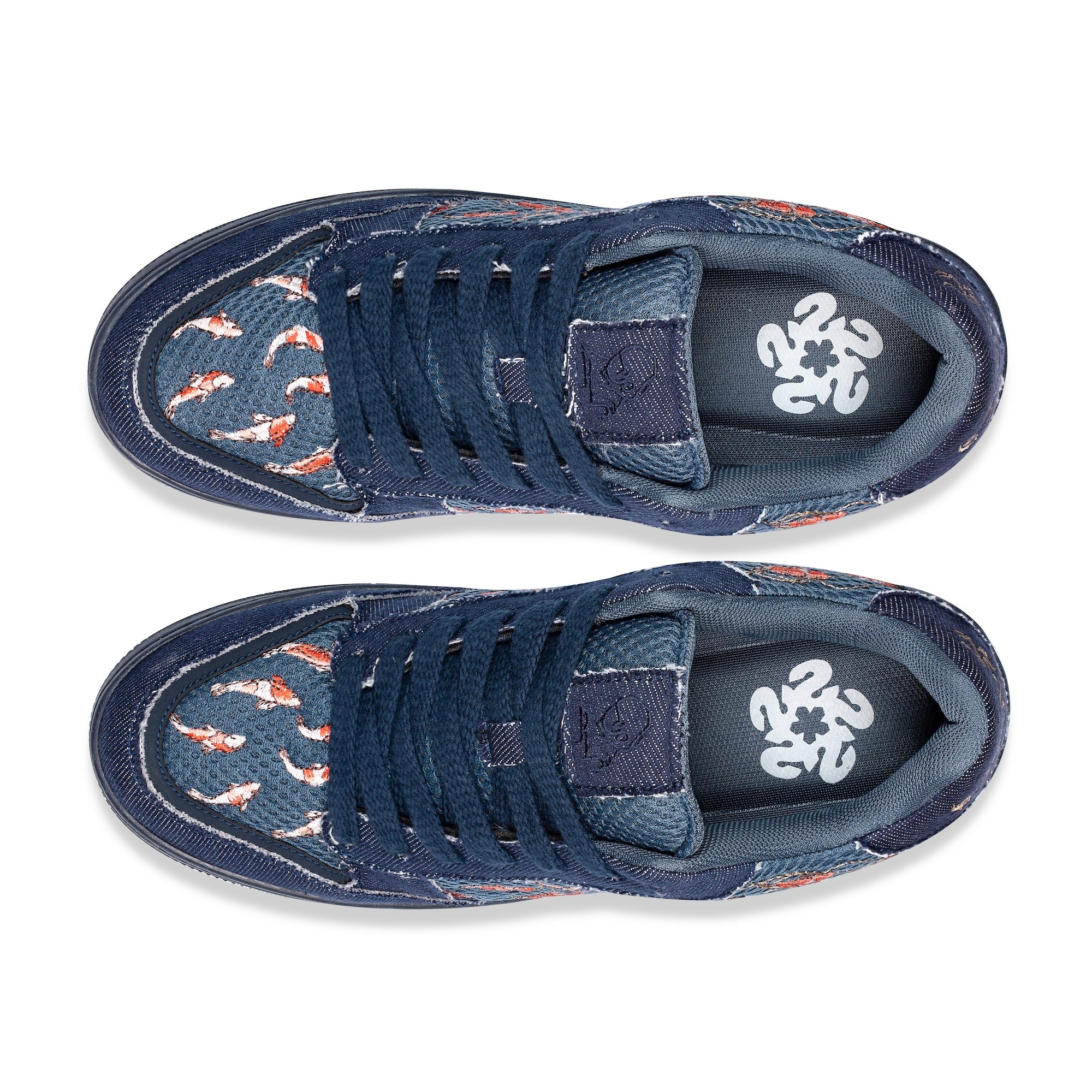"koi fish" sneaker blue - Image 8