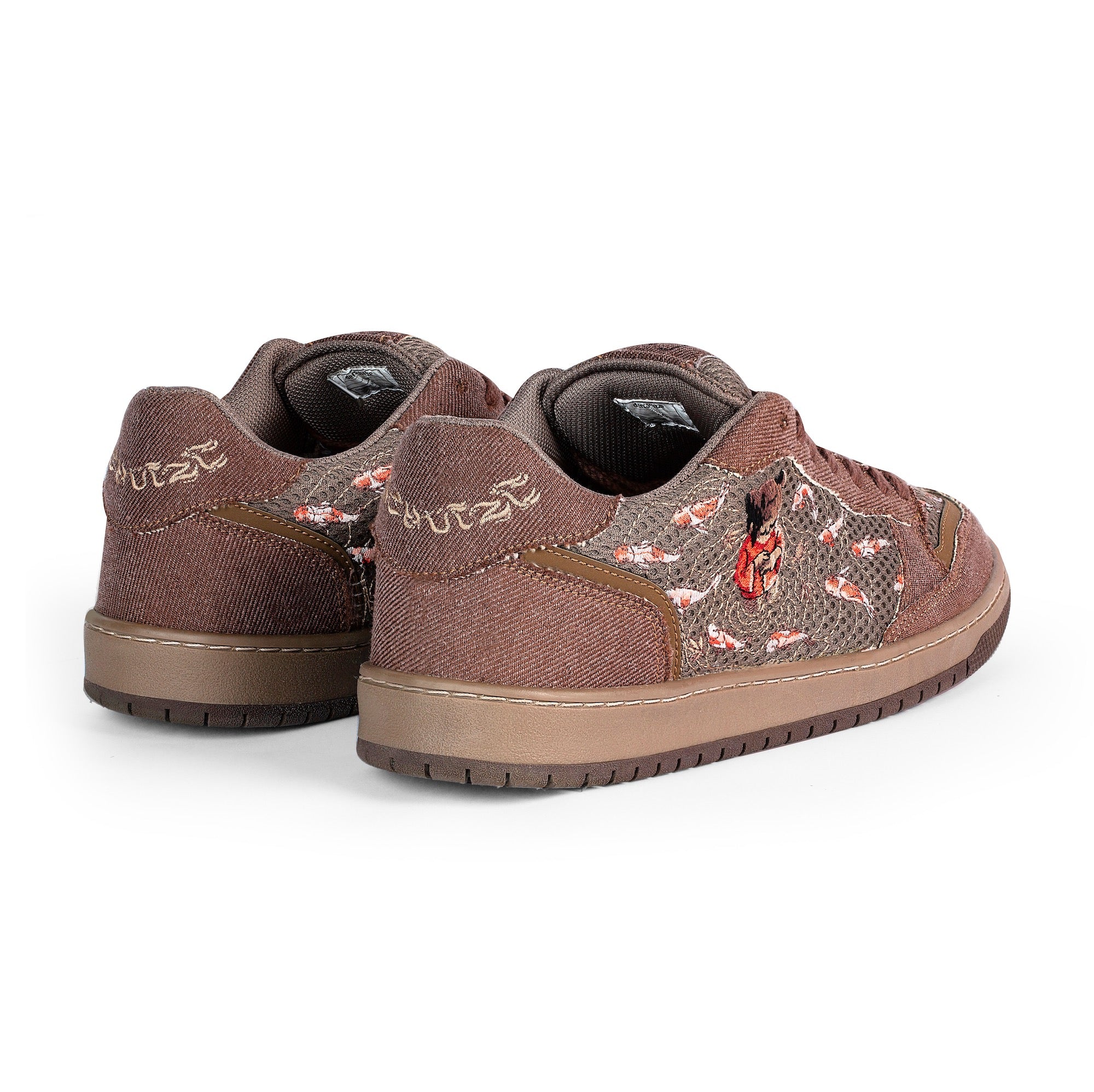 "koi fish" sneaker brown - Image 3