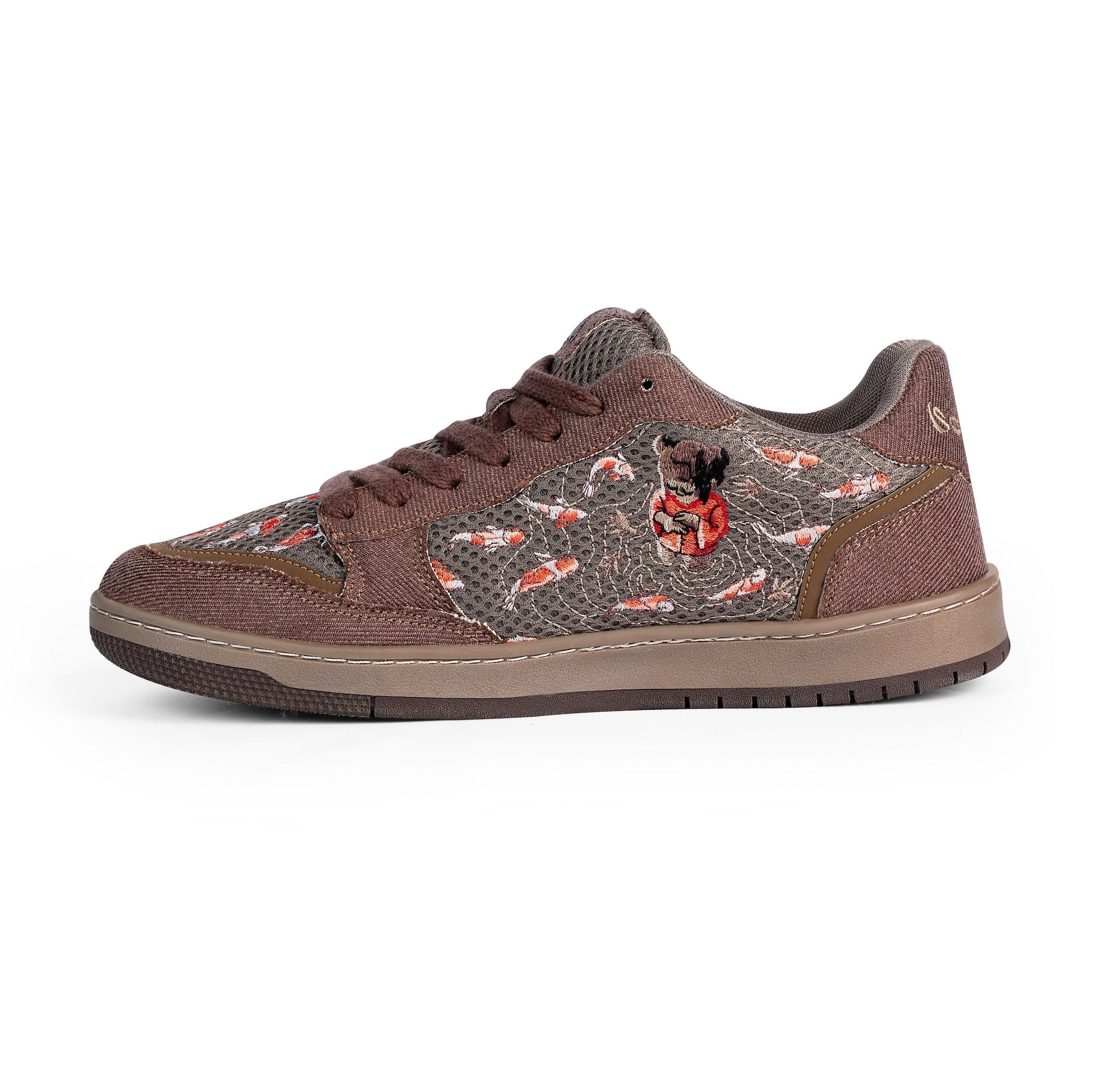"koi fish" sneaker brown - Image 4