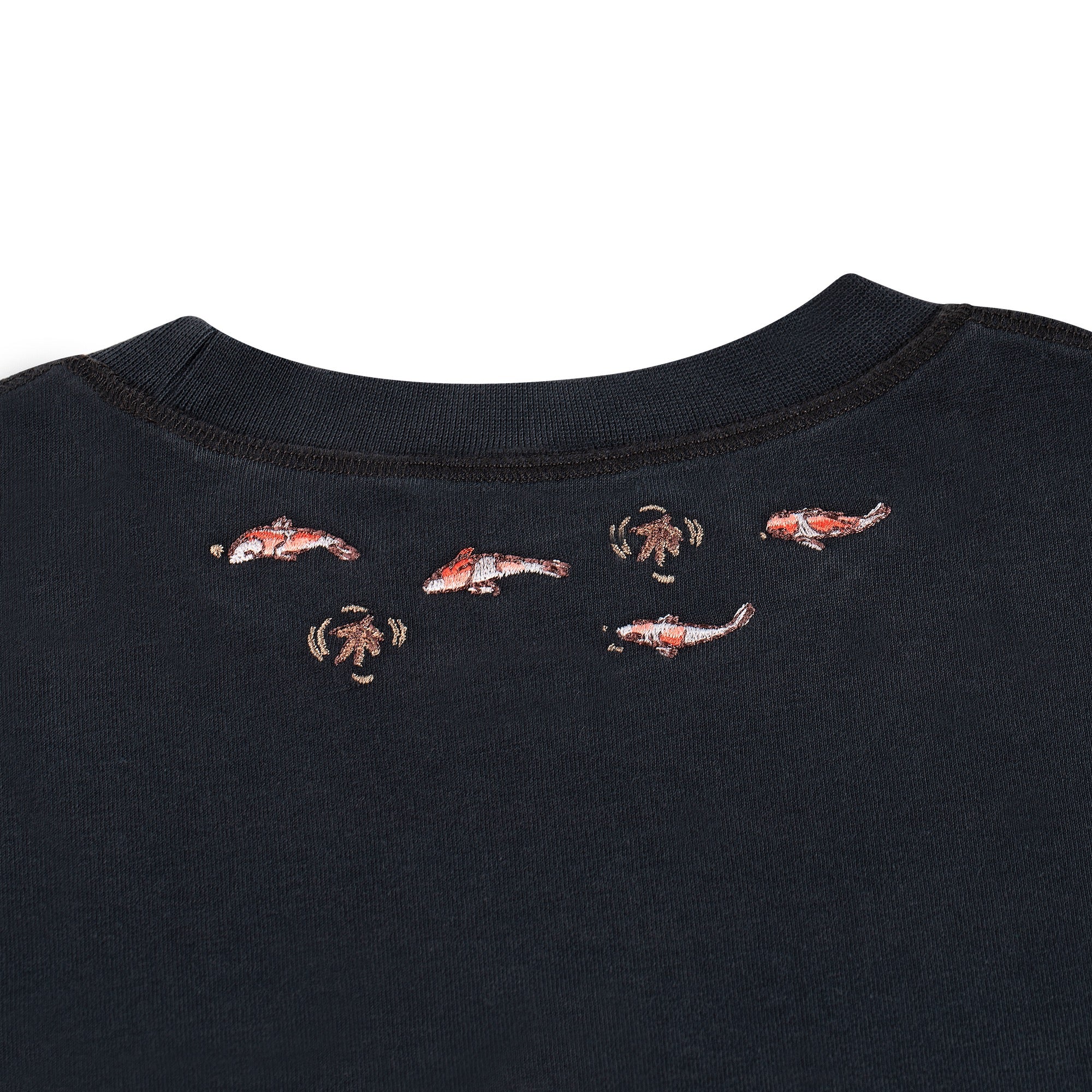 "koi fish" T-Shirt anthracite - Image 3