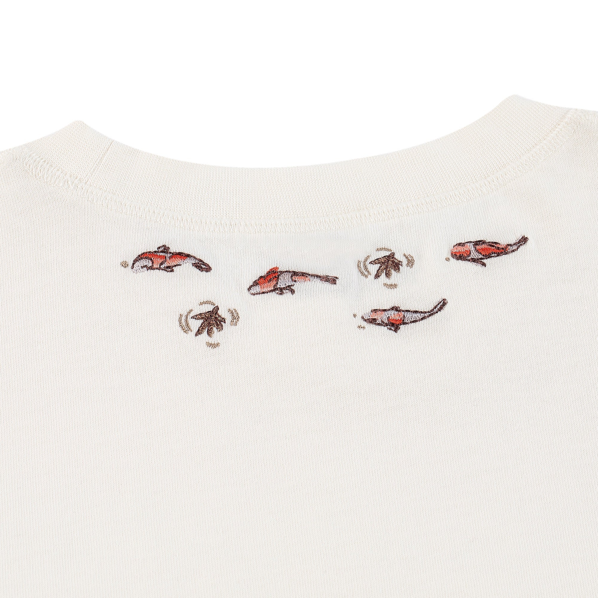 "koi fish" T-Shirt off white - Image 3