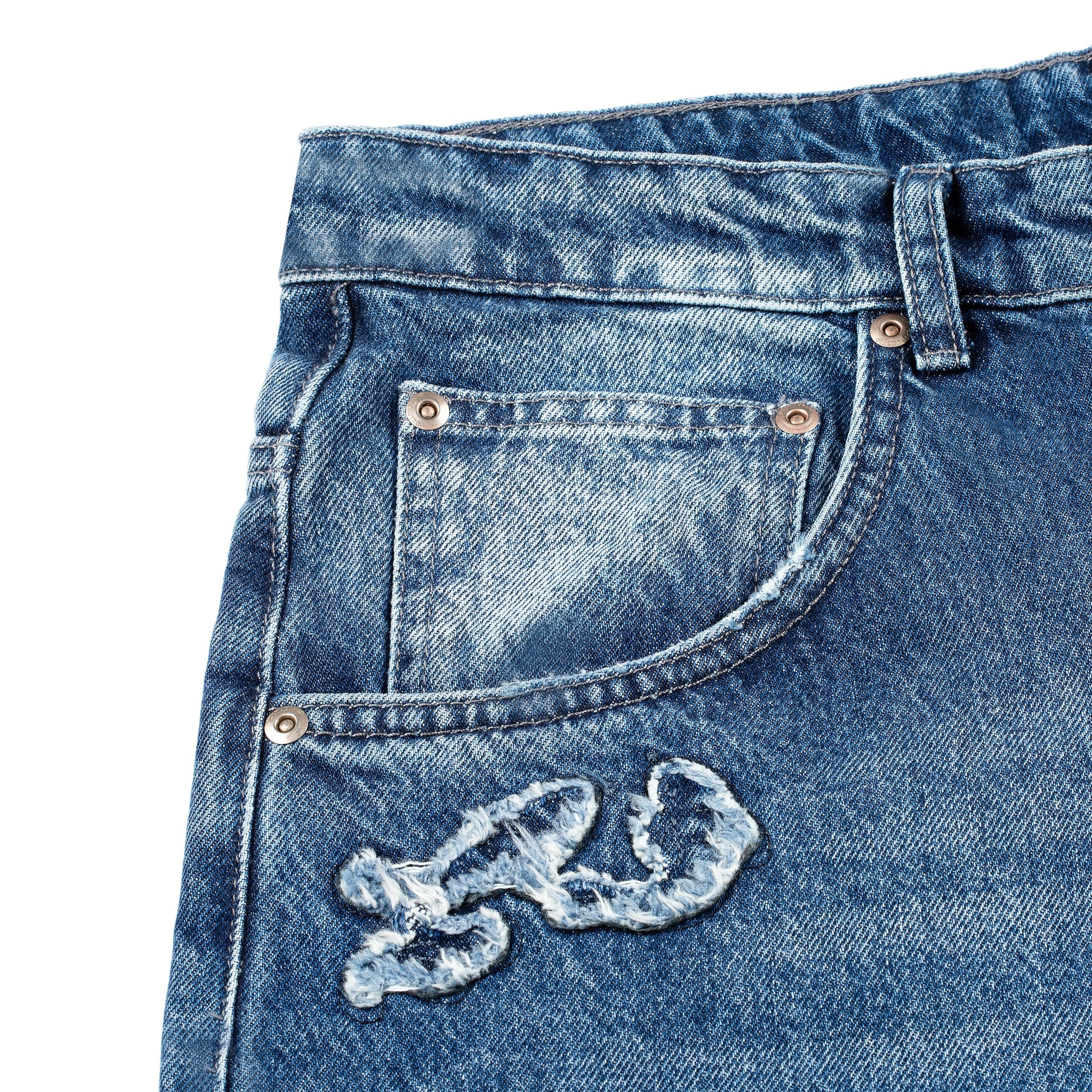 "koi fish v2" denim blue - Image 3