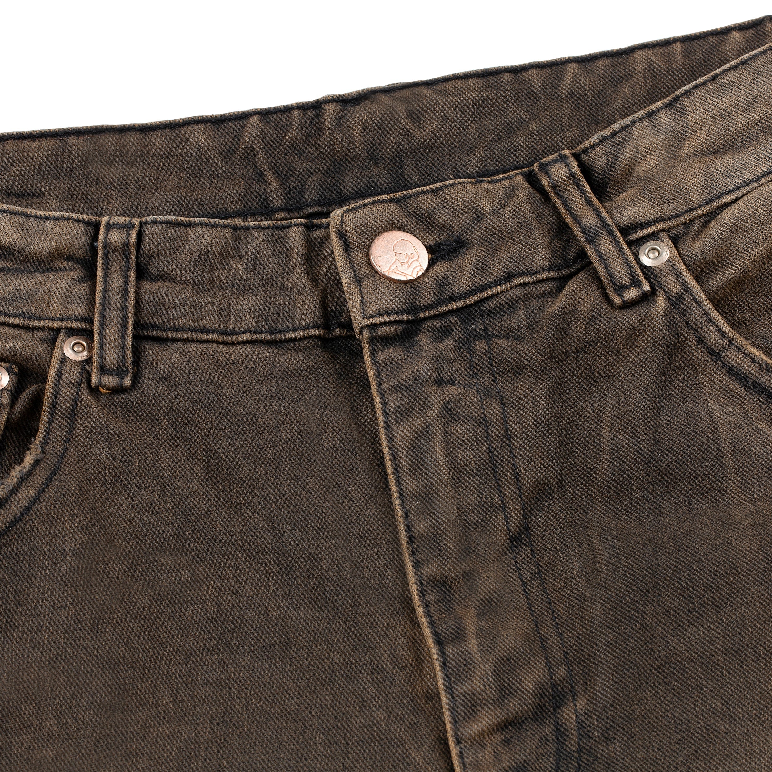 "koi fish v2" denim brown - Image 4