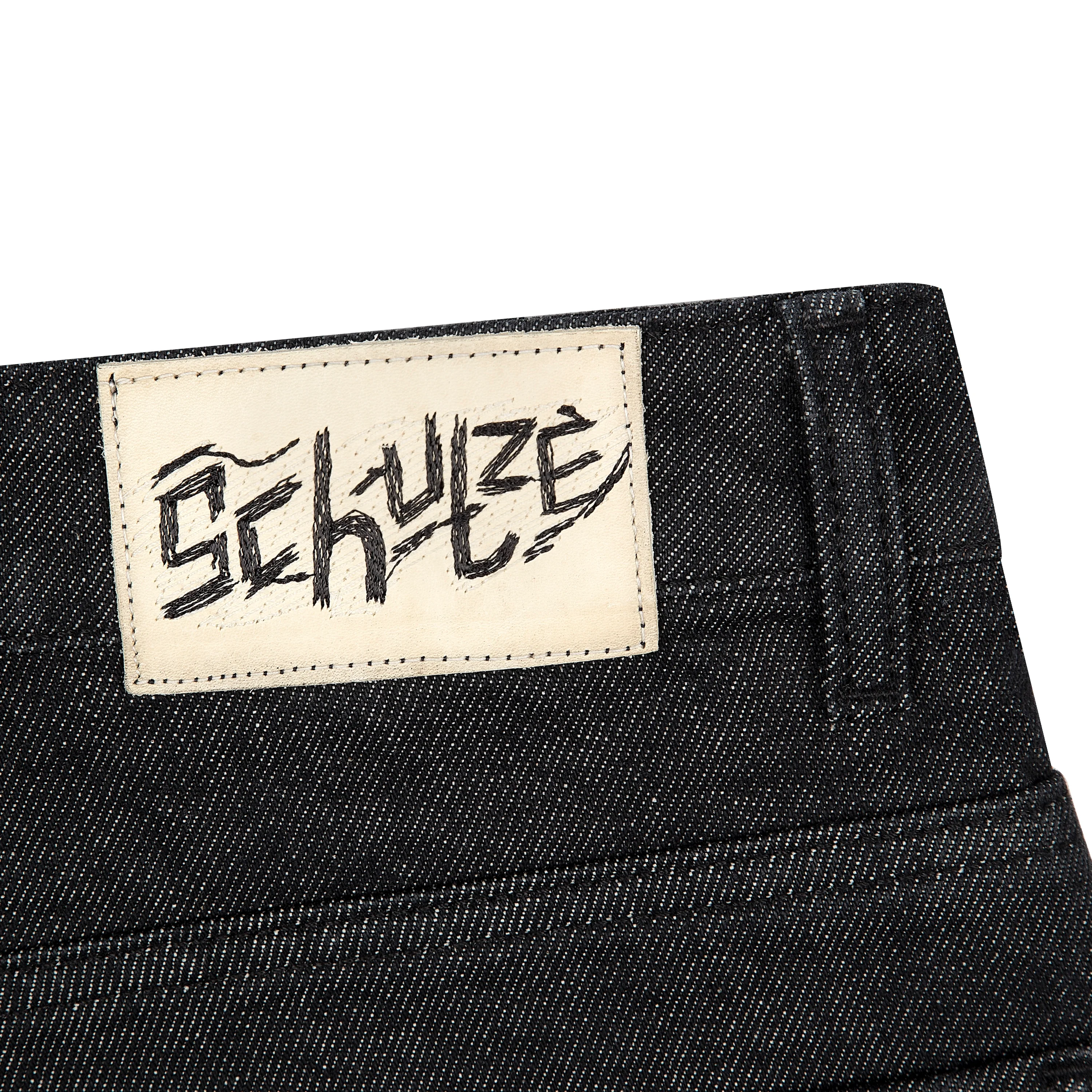 "koi fish v2" Jorts raw black - Image 7