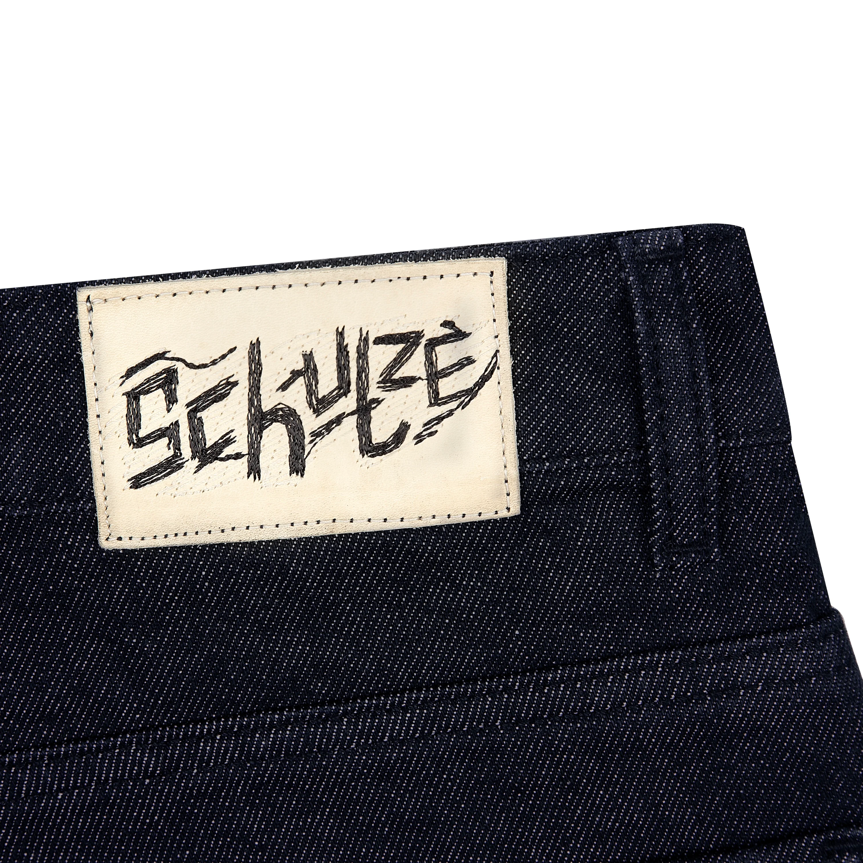 "koi fish v2" Jorts raw indigo - Image 7