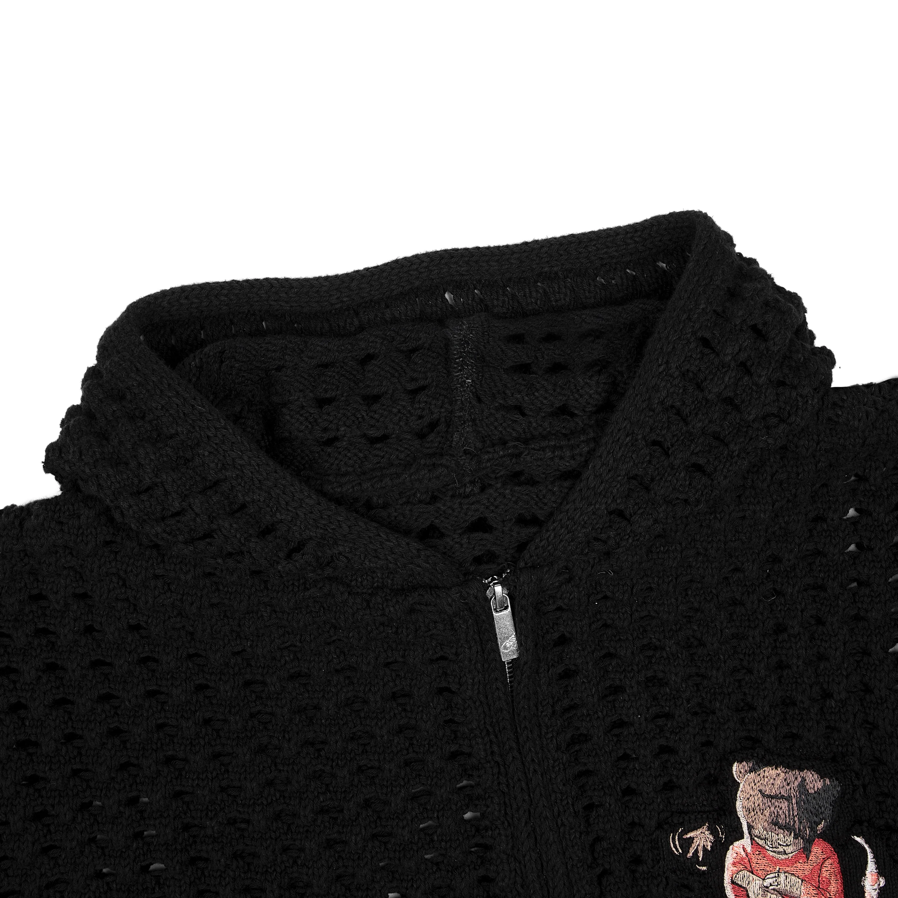 "koi fish v2" zip Knit - Image 3