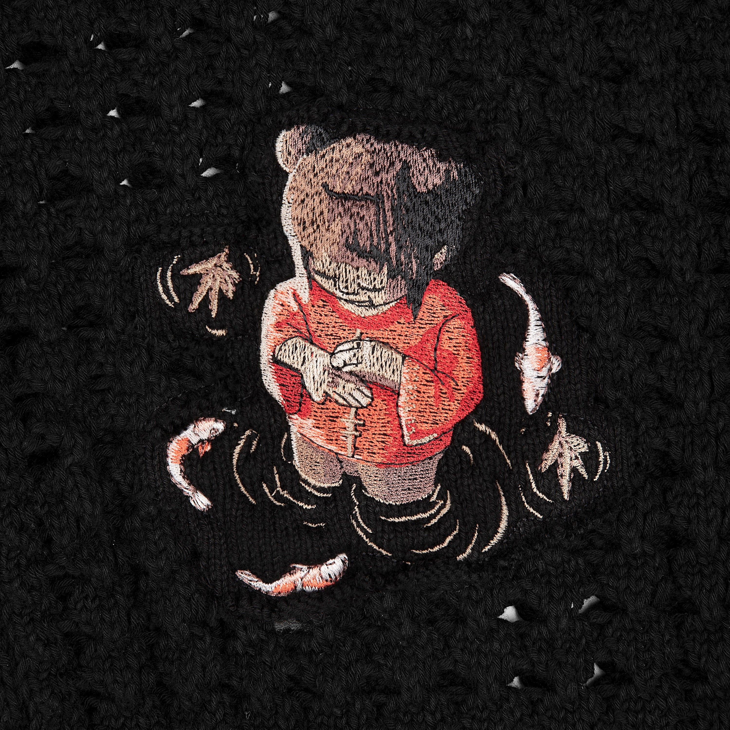 "koi fish v2" zip Knit - Image 5