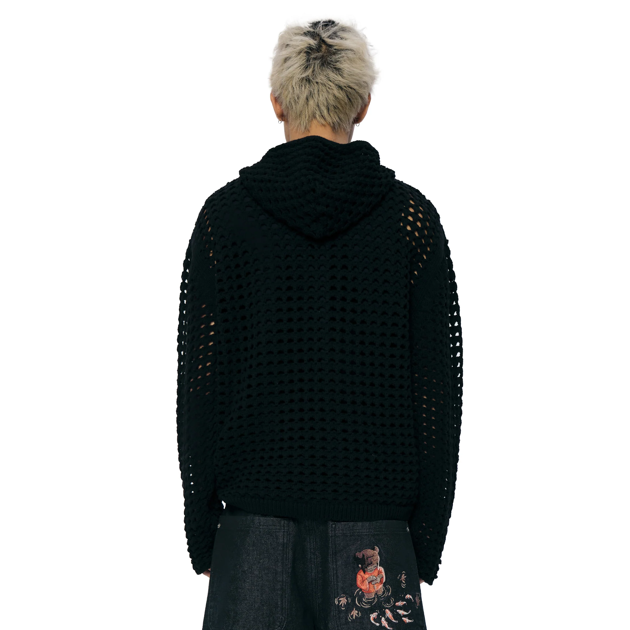 "koi fish v2" zip Knit - Image 8