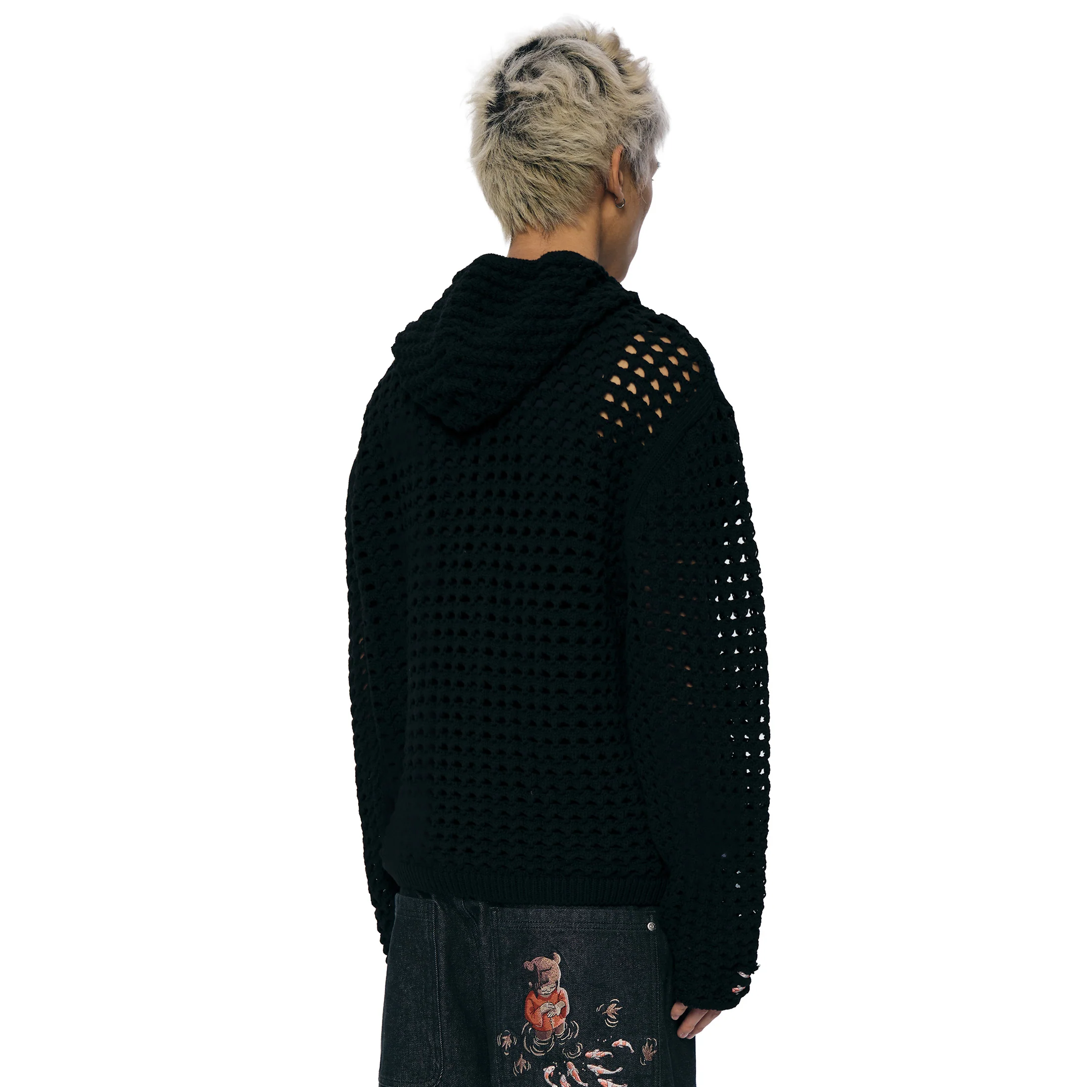 "koi fish v2" zip Knit - Image 9
