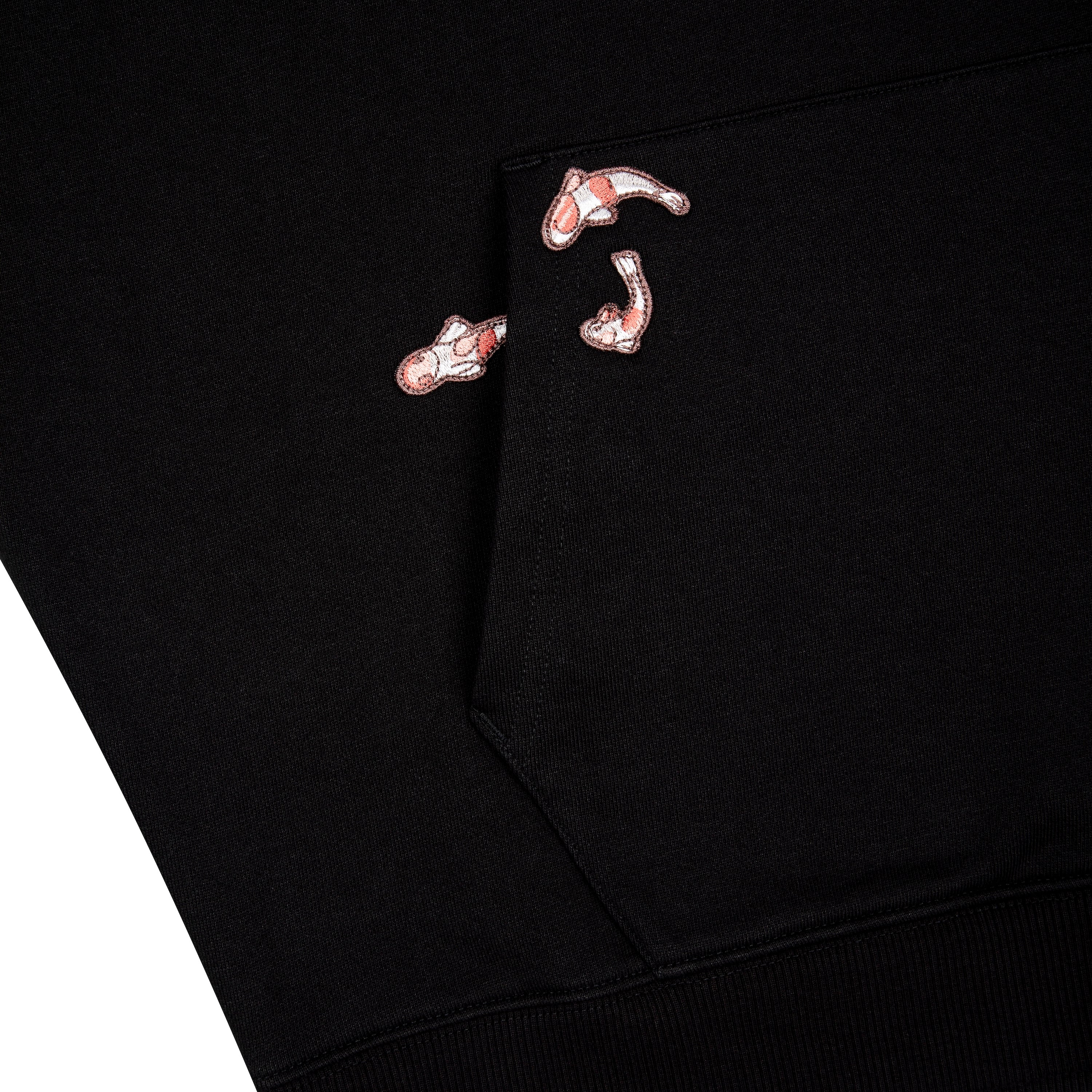 "koi fish v3" Hoodie - Image 5