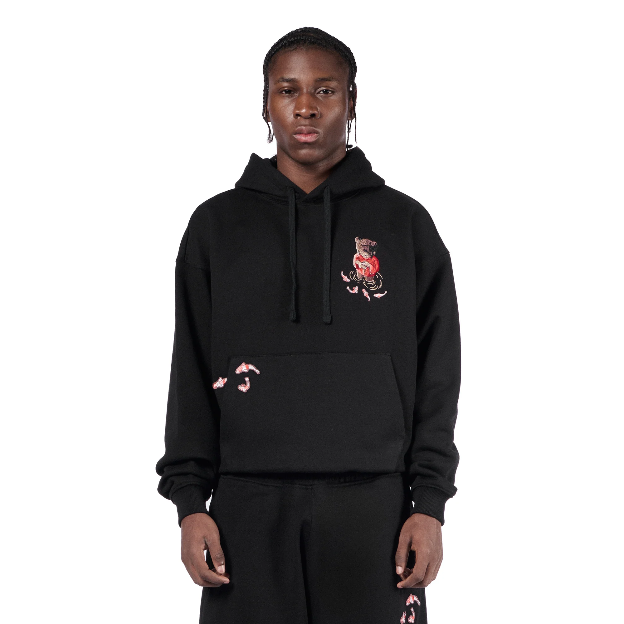 "koi fish v3" Hoodie - Image 6