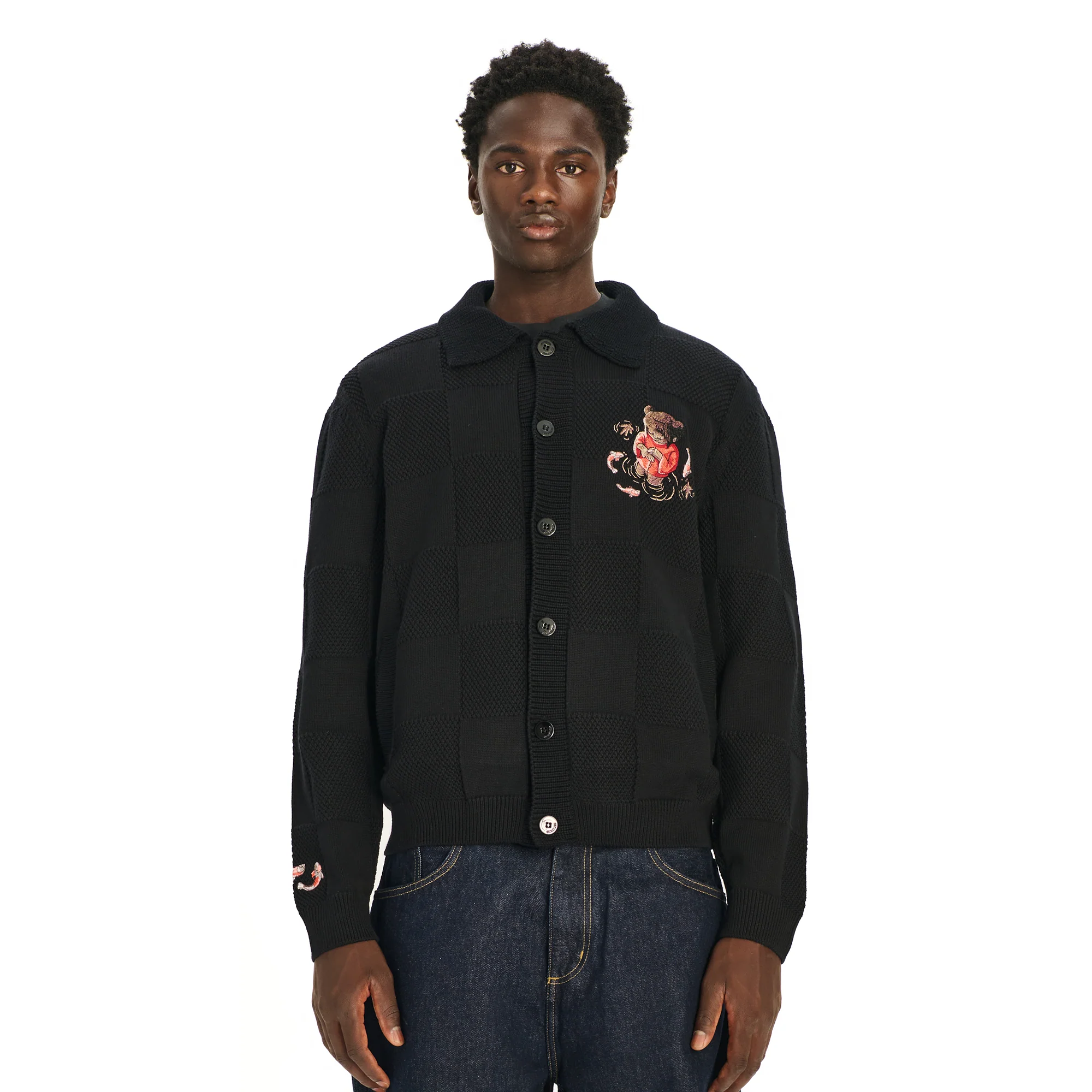 "koi" Polo Cardigan - Image 9