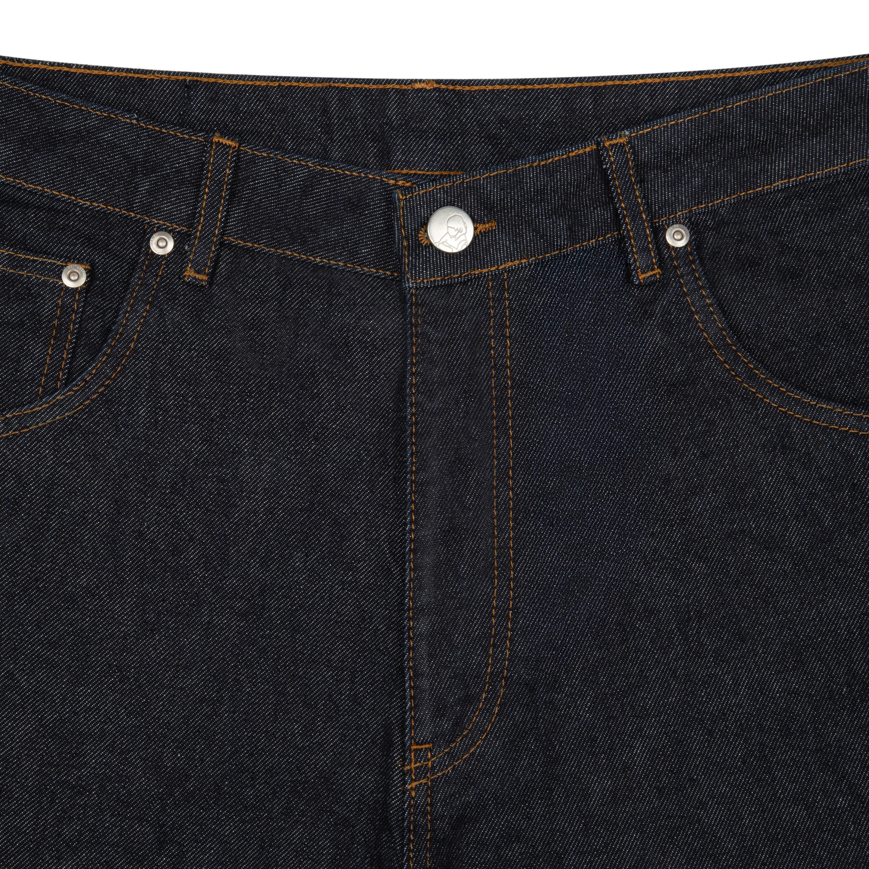 "koi pond" indigo raw Denim - Image 4