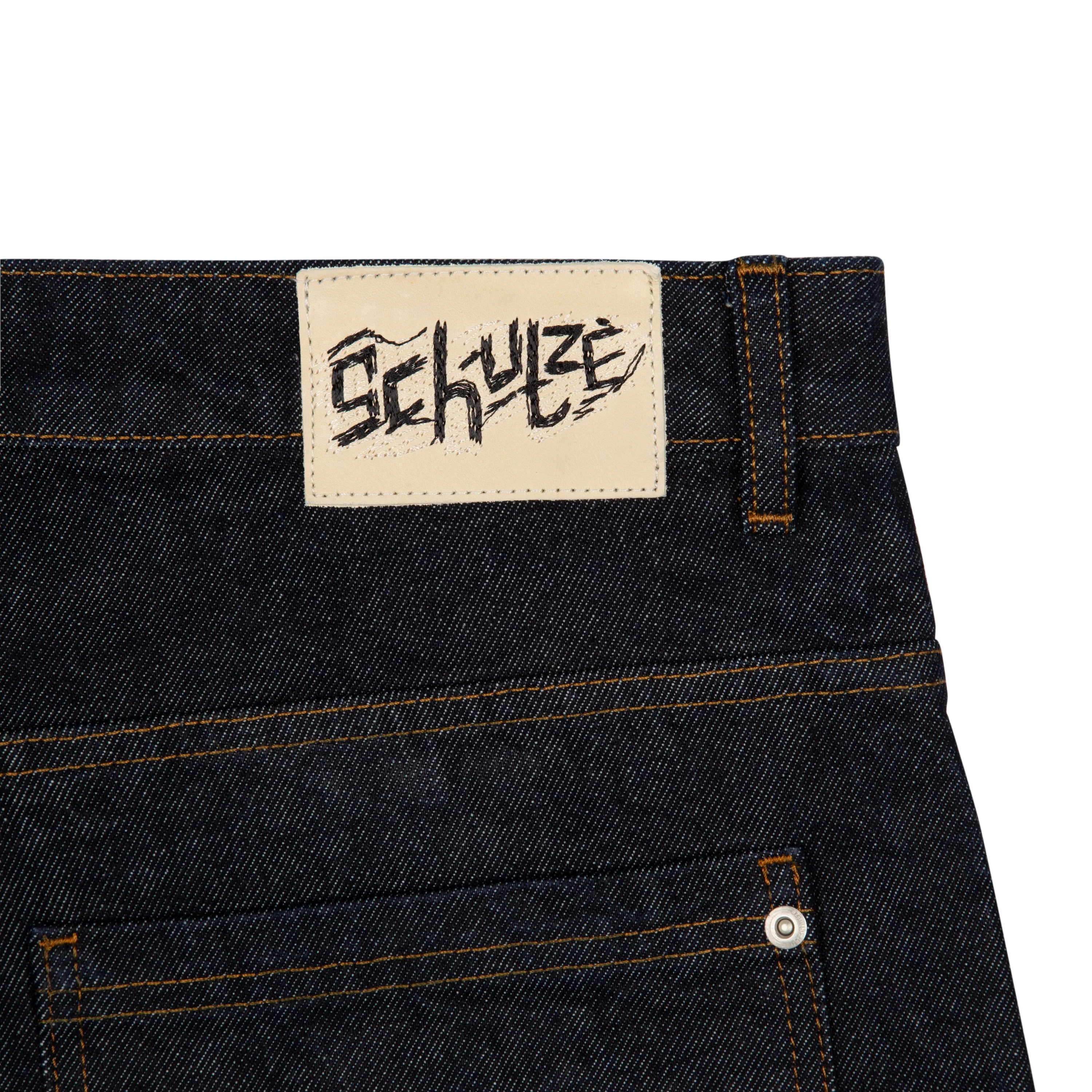 "koi pond" indigo raw Denim - Image 9