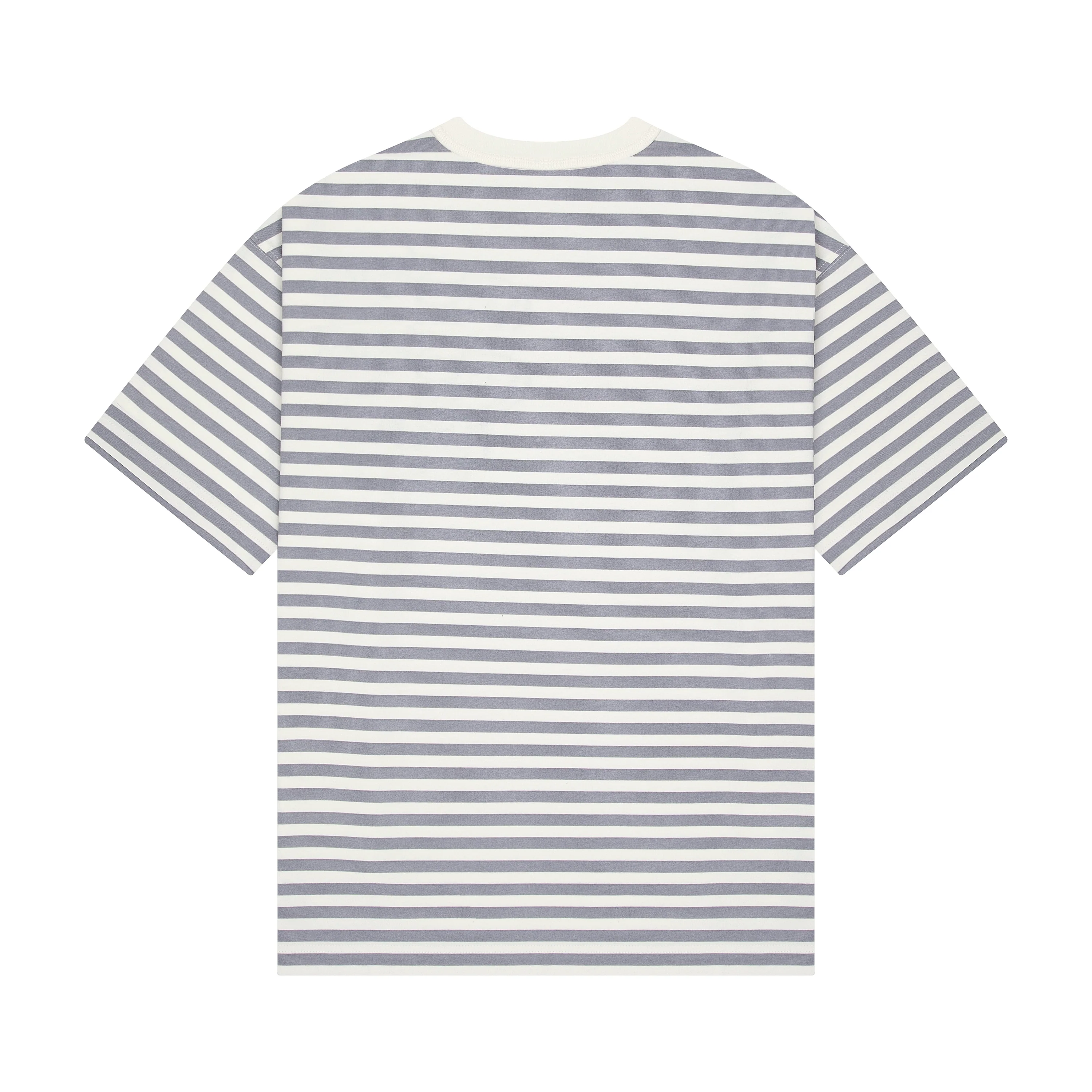 "koi" T Shirt grey striped - Image 2