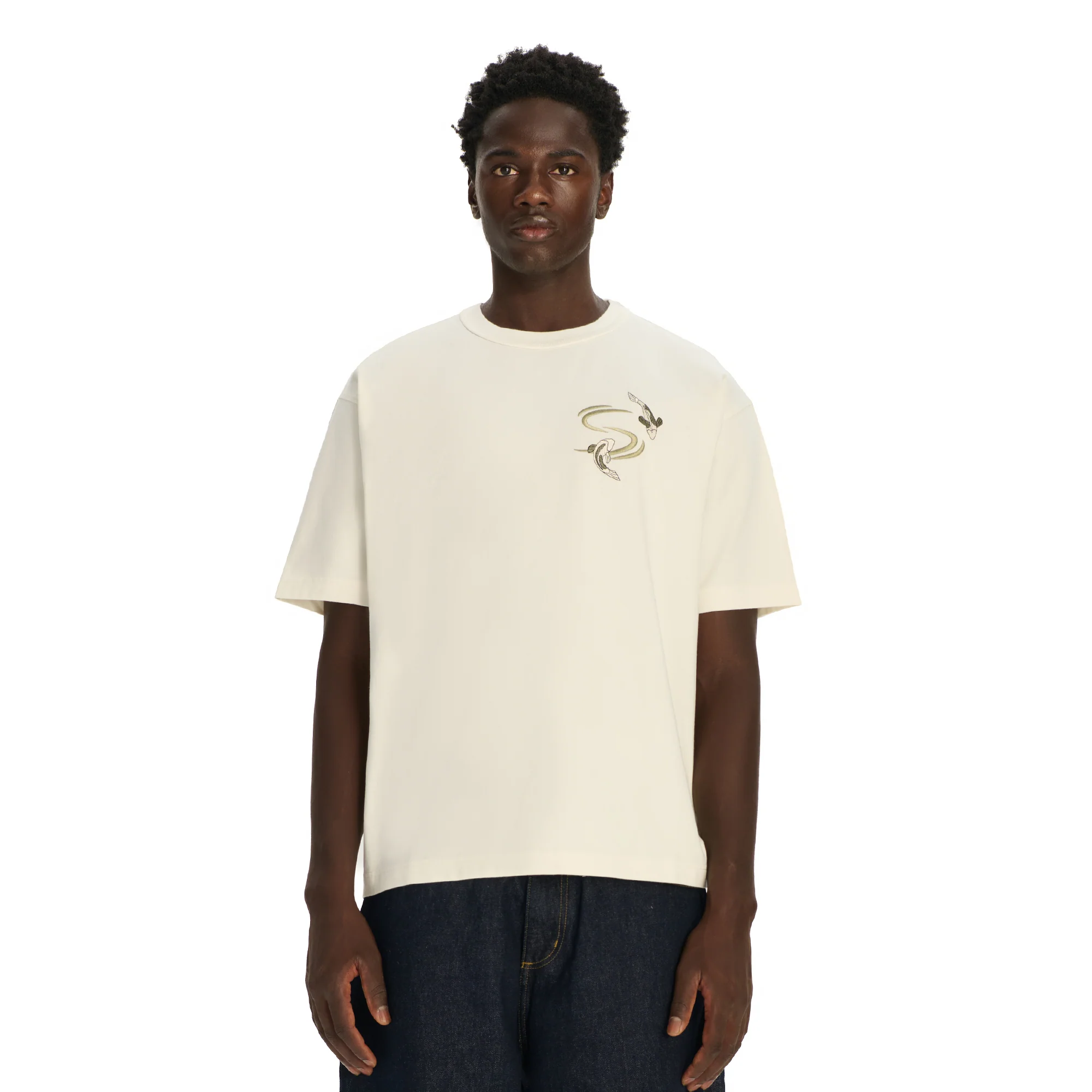"koi" T Shirt off white - Image 6