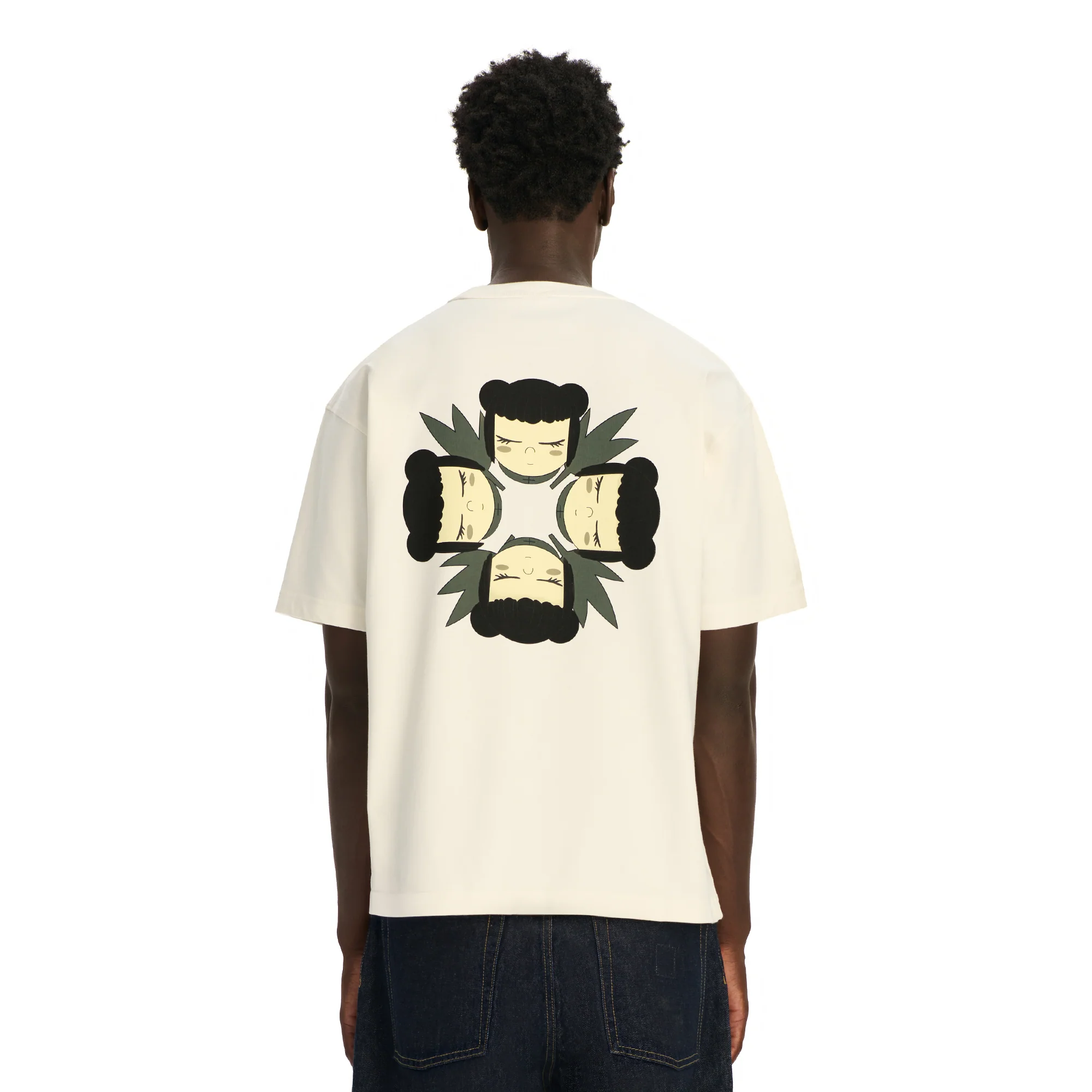 "koi" T Shirt off white - Image 7