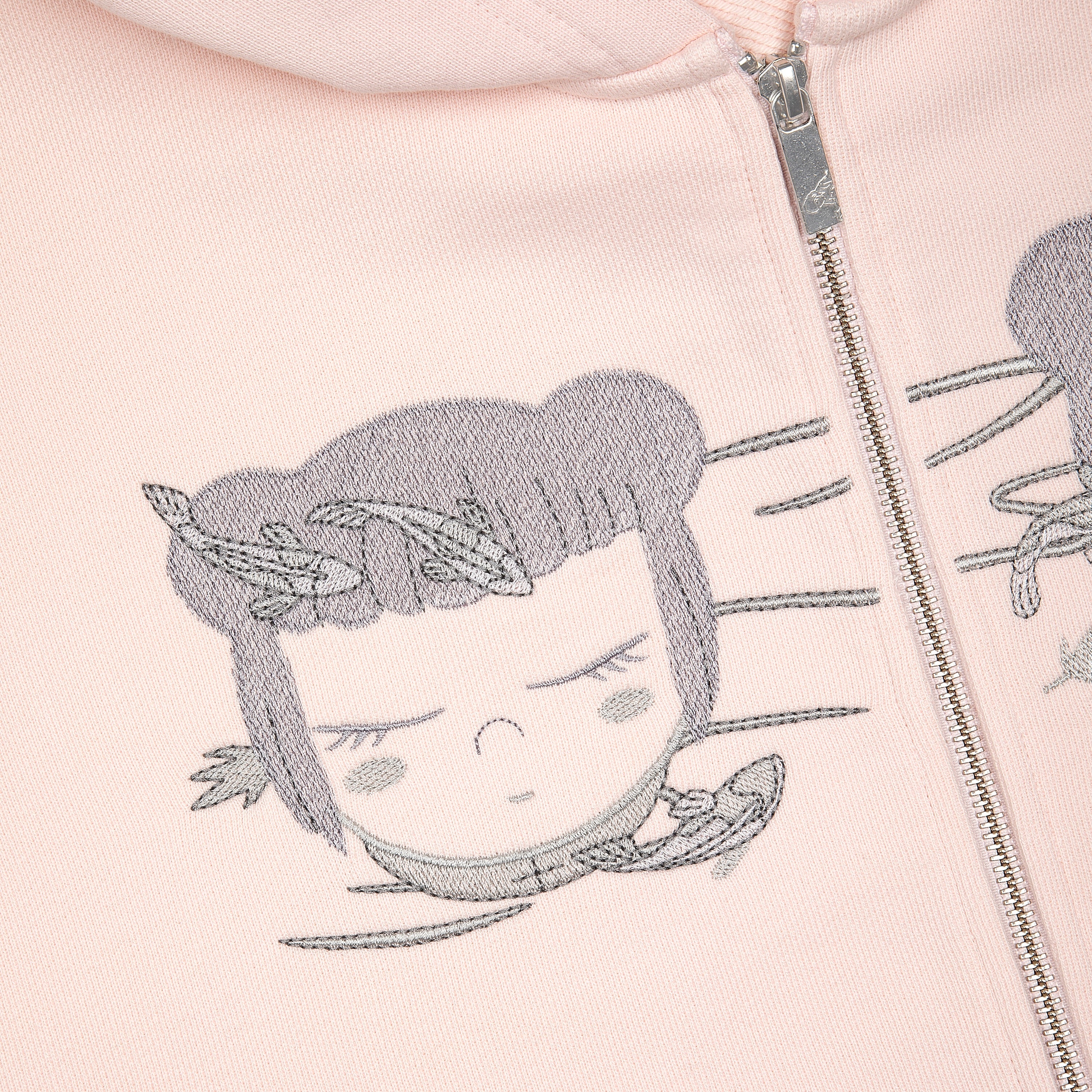 "koi" Zip Up pink - Image 4