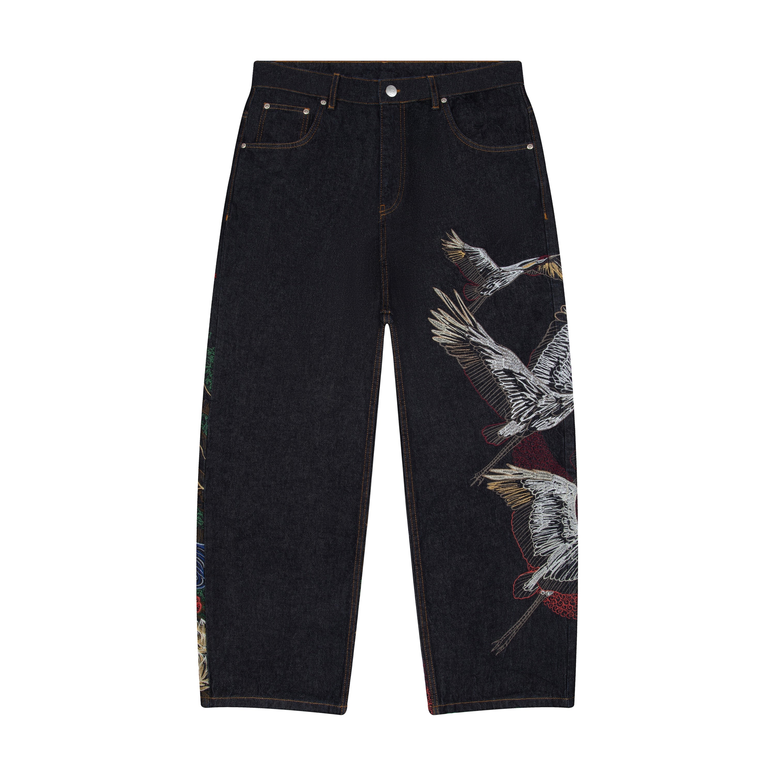 "kyoto" indigo raw Denim - Image 2