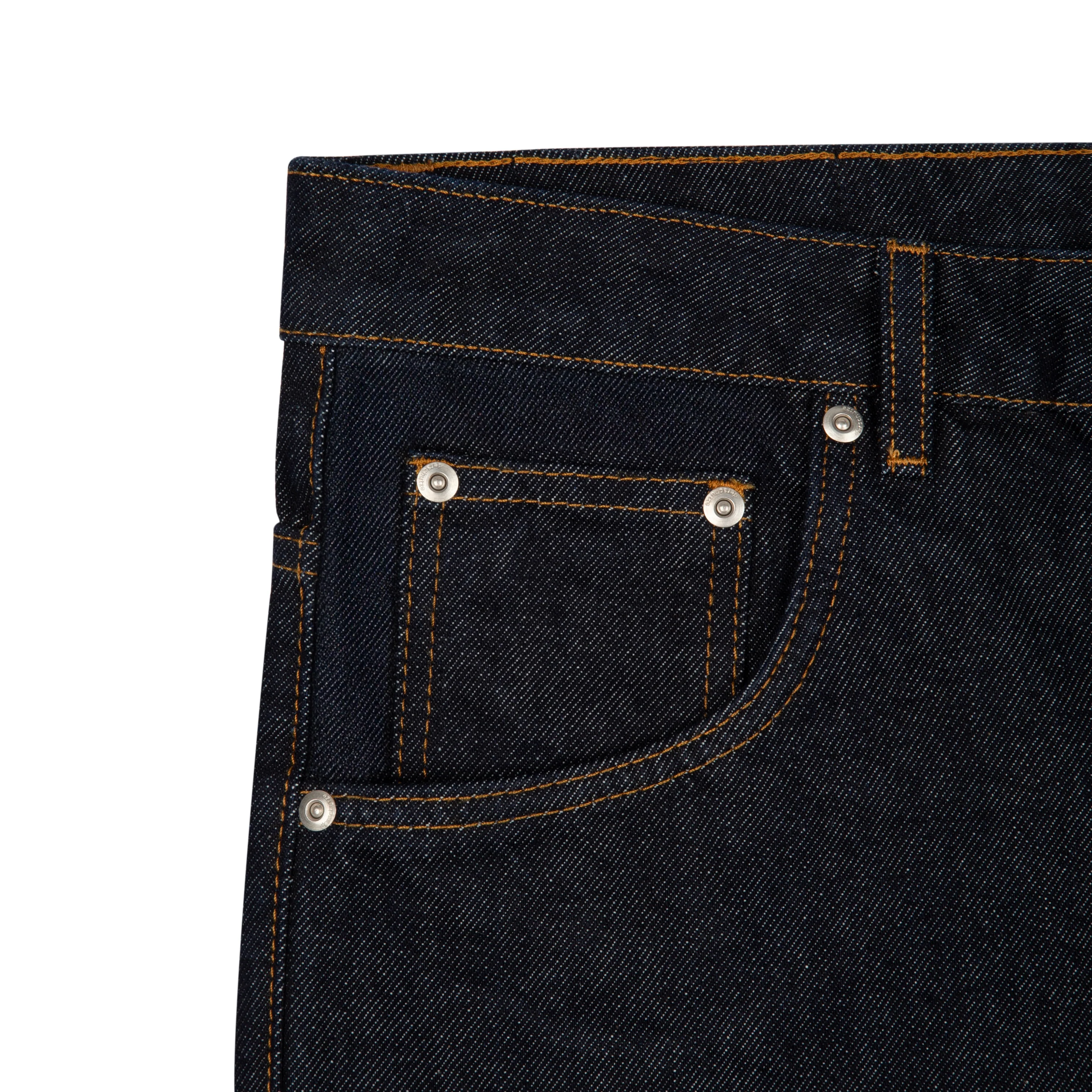 "kyoto" indigo raw Denim - Image 3