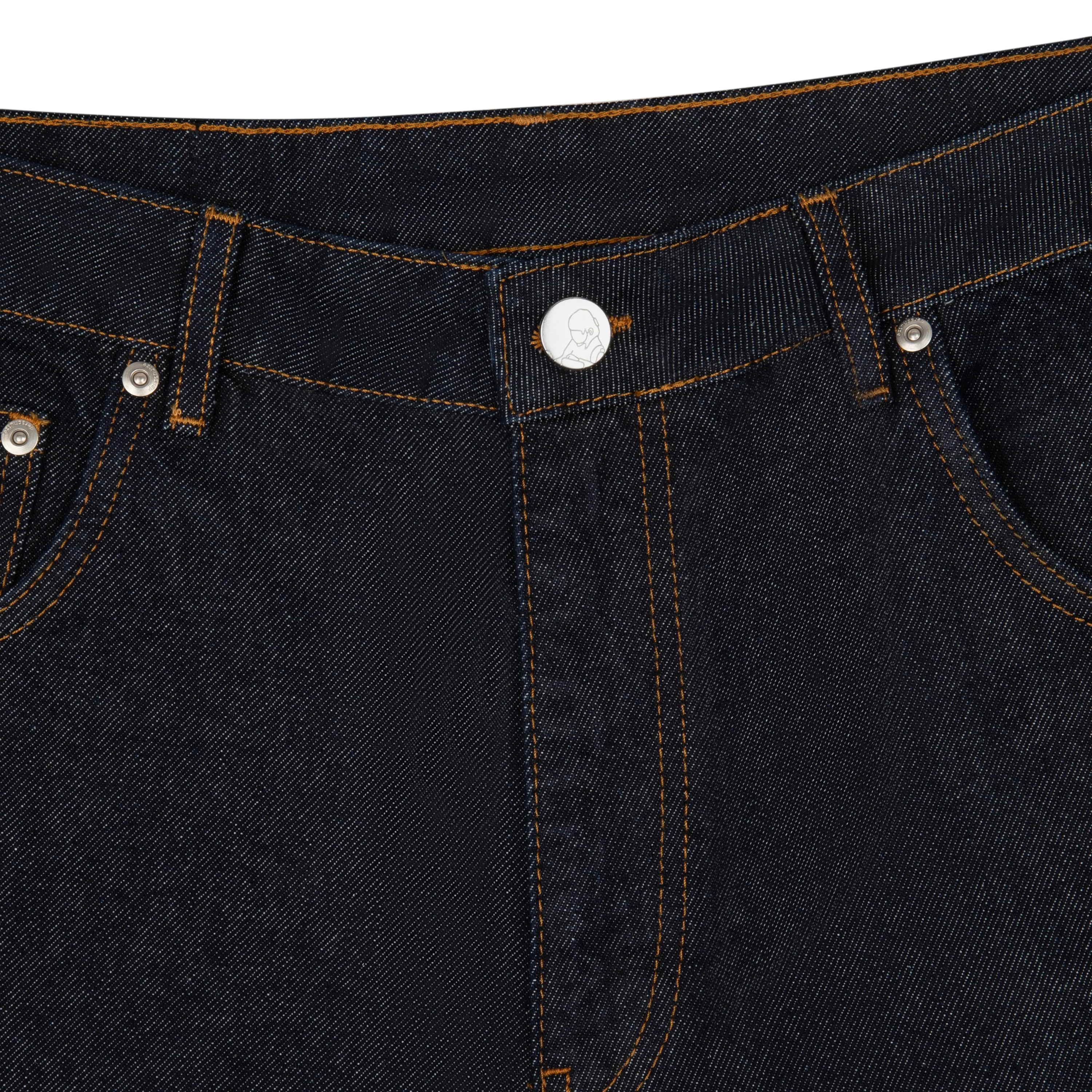 "kyoto" indigo raw Denim - Image 4