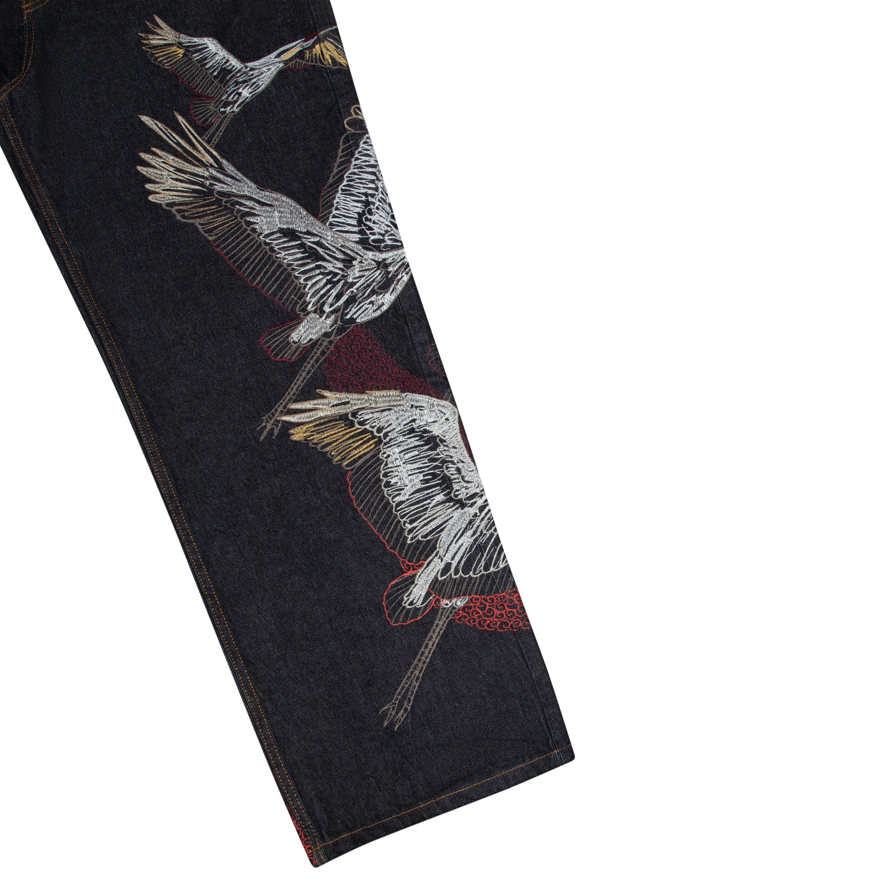 "kyoto" indigo raw Denim - Image 6