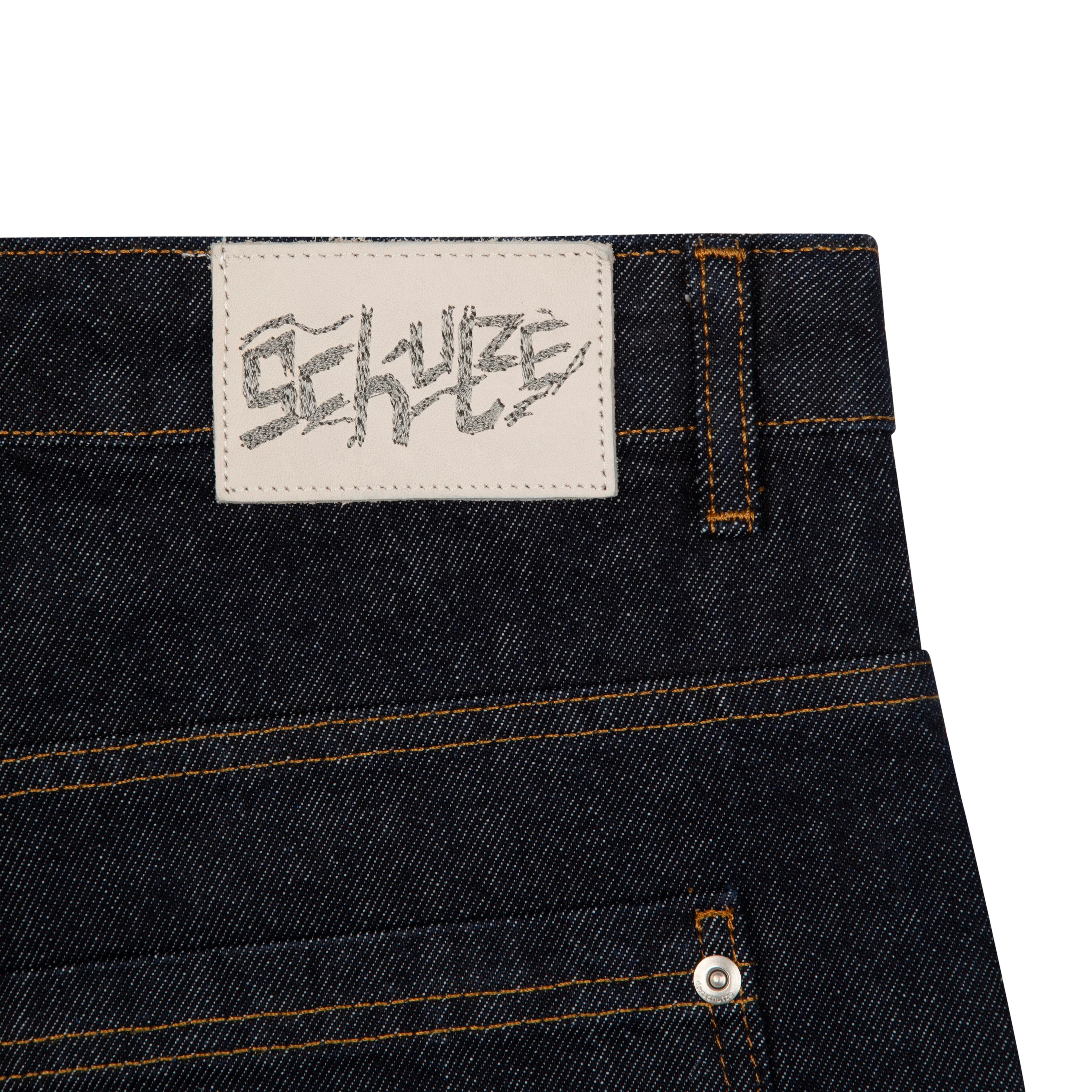 "kyoto" indigo raw Denim - Image 9