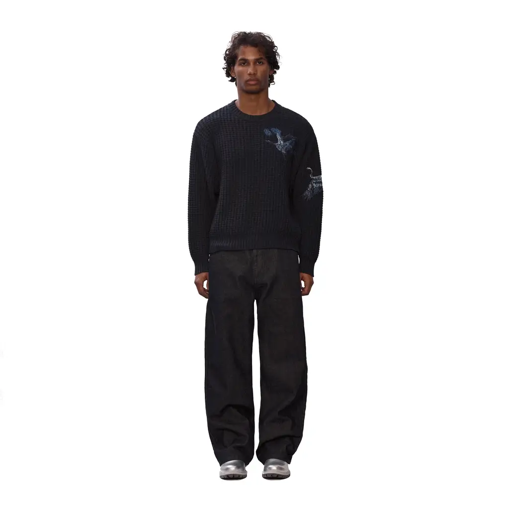 "kyoto" Knit navy - Image 11