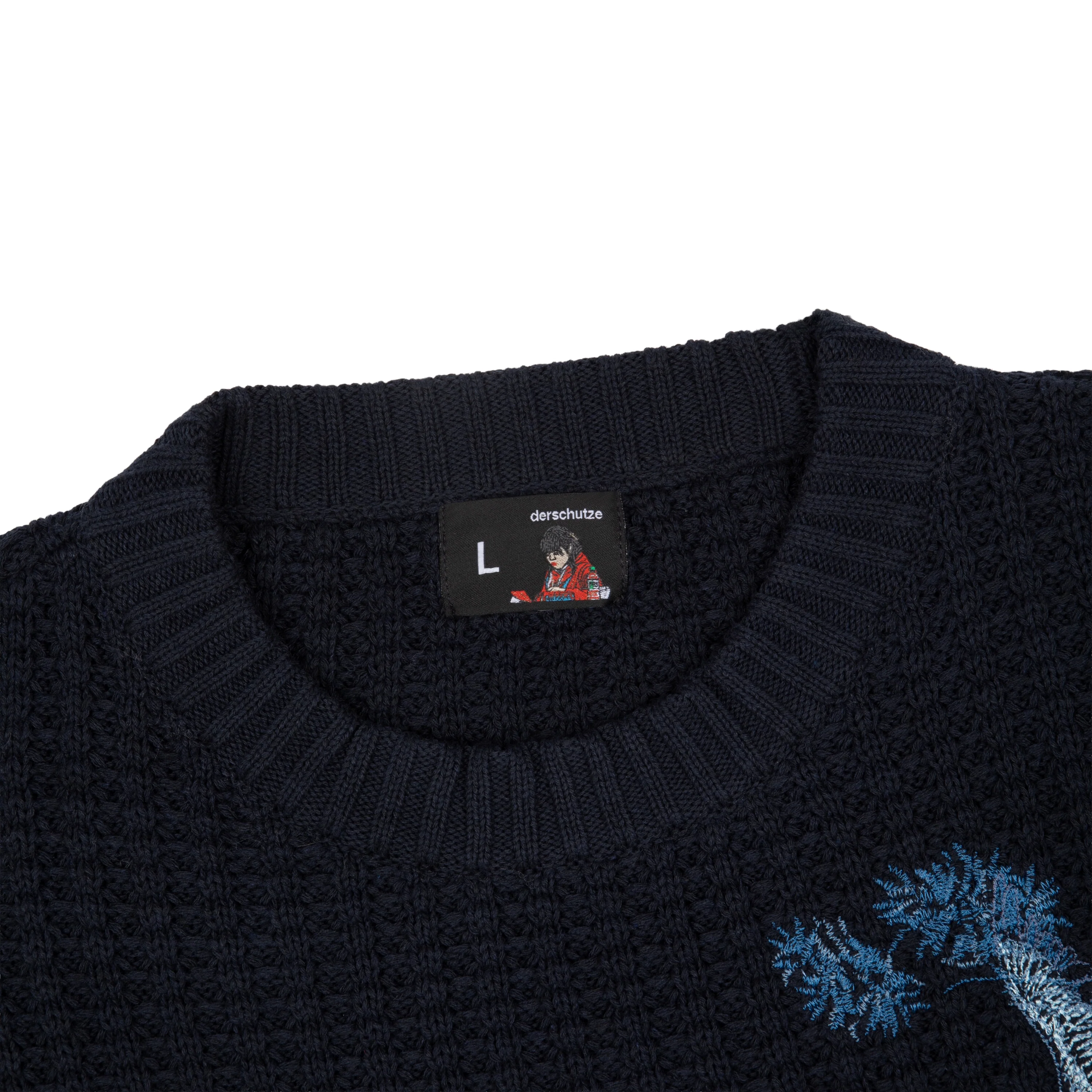 "kyoto" Knit navy - Image 3