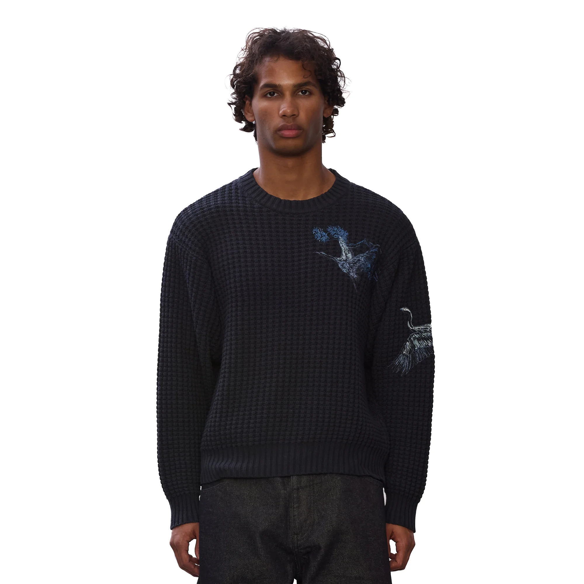 "kyoto" Knit navy - Image 7