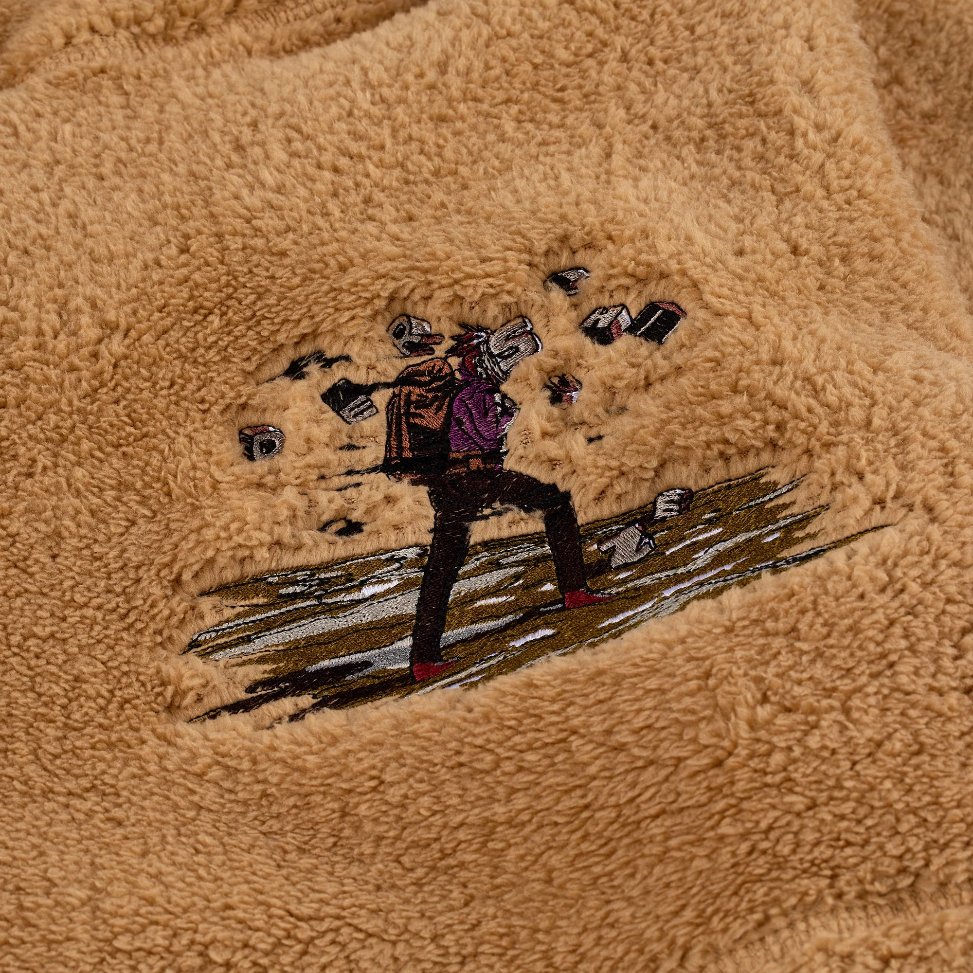 "last hike" ninja fleece light brown - Image 3