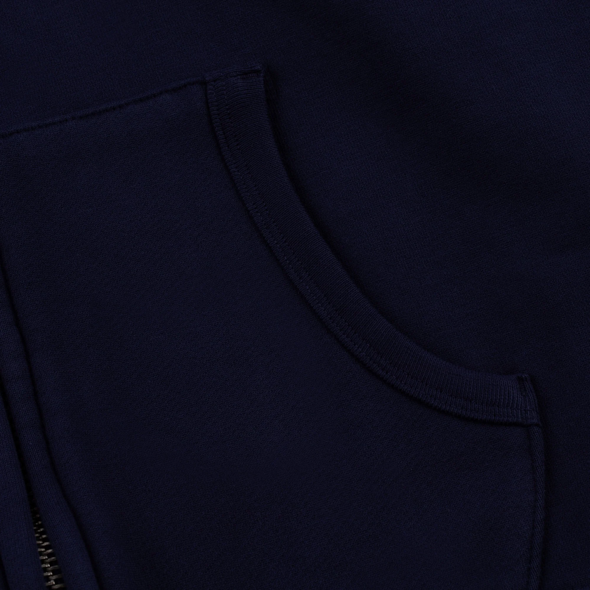 "lighter" Zip Up navy - Image 4