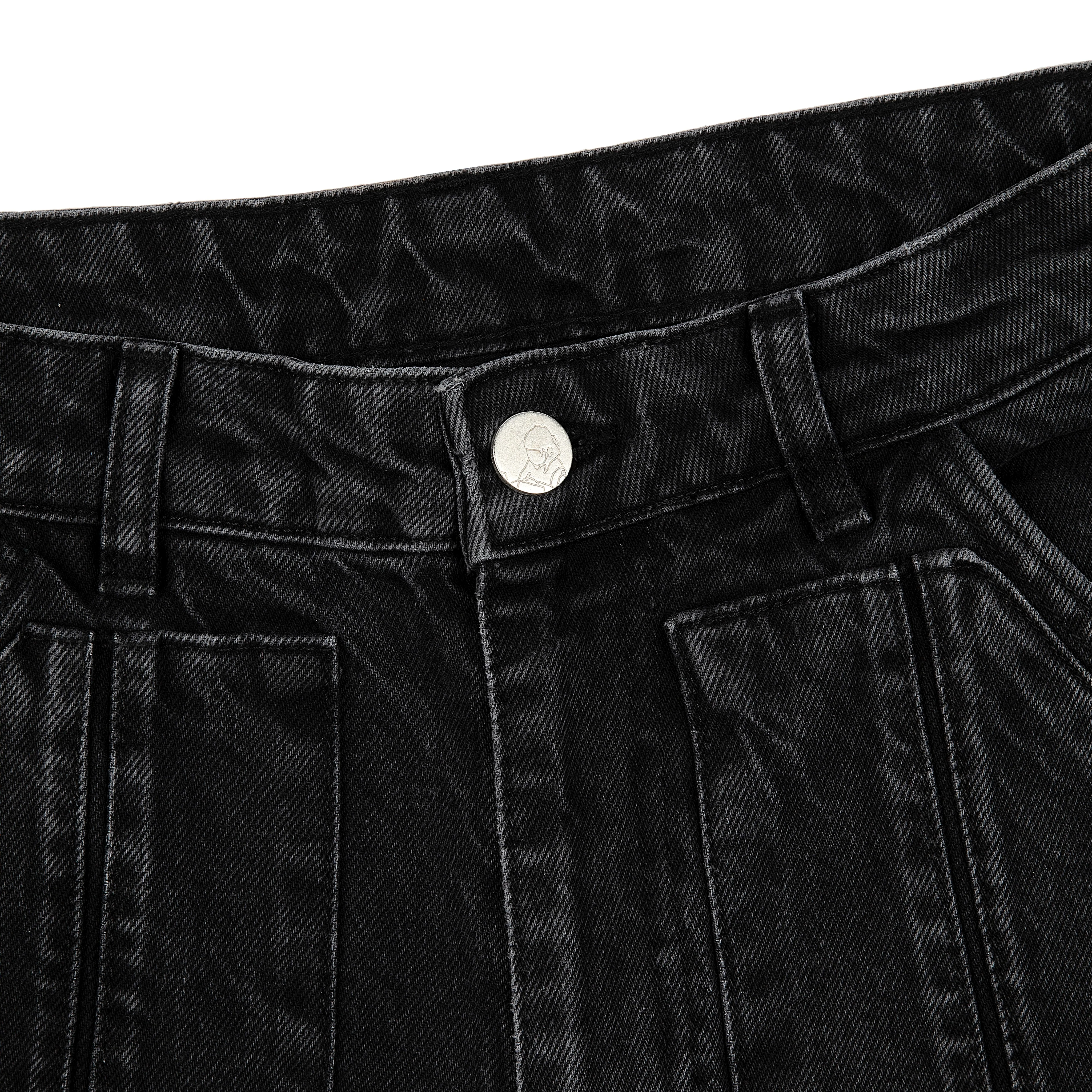 "lotus" denim black - Image 5