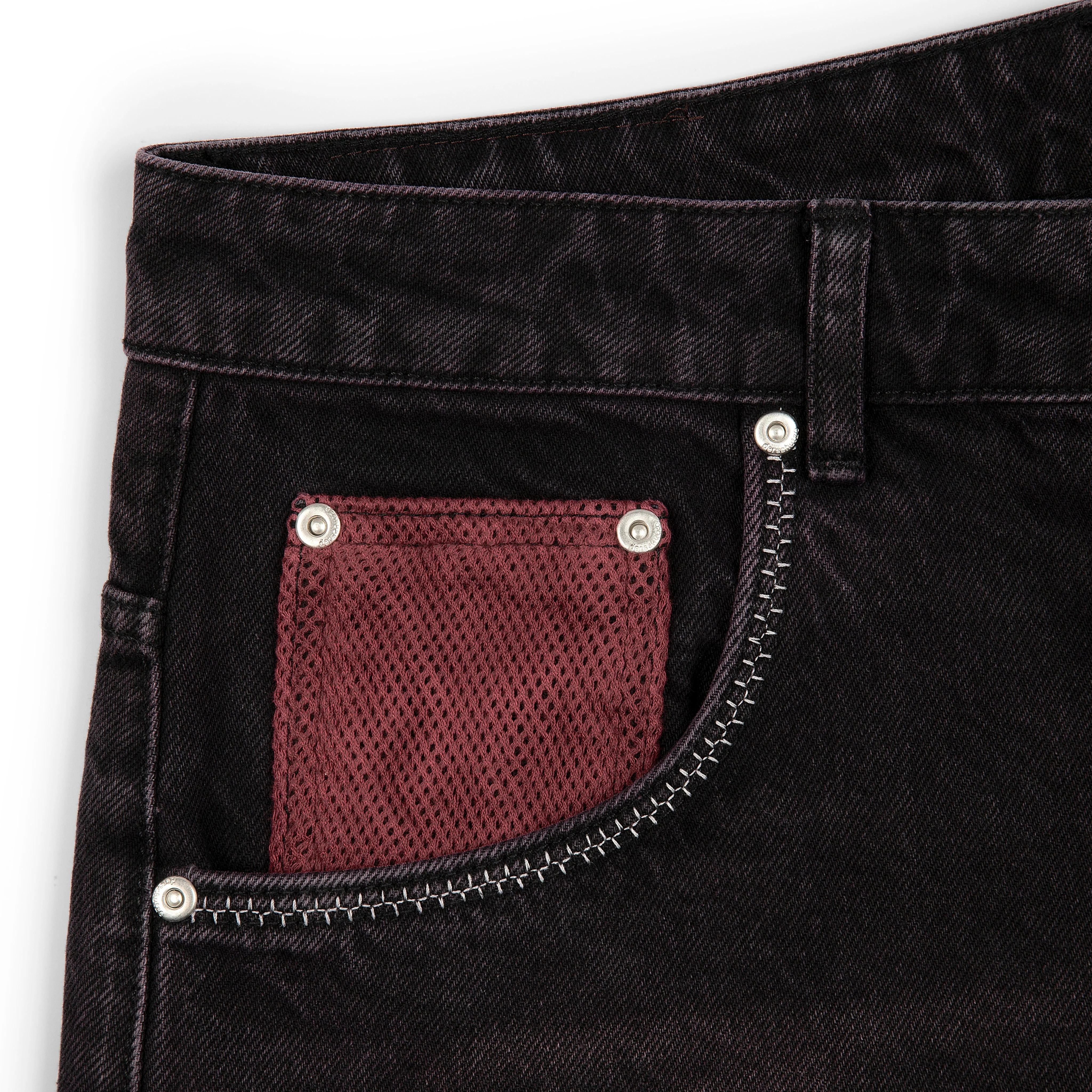 "lotus" denim black purple tint - Image 6