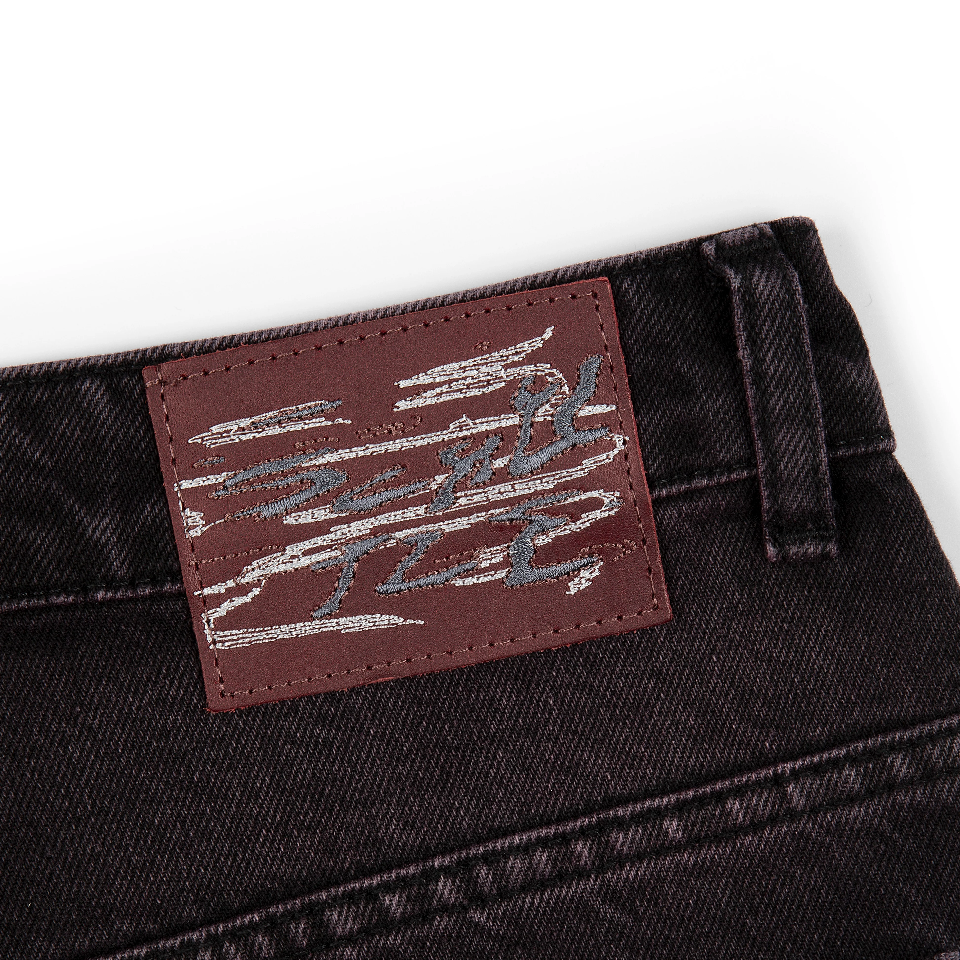 "lotus" denim black purple tint - Image 7