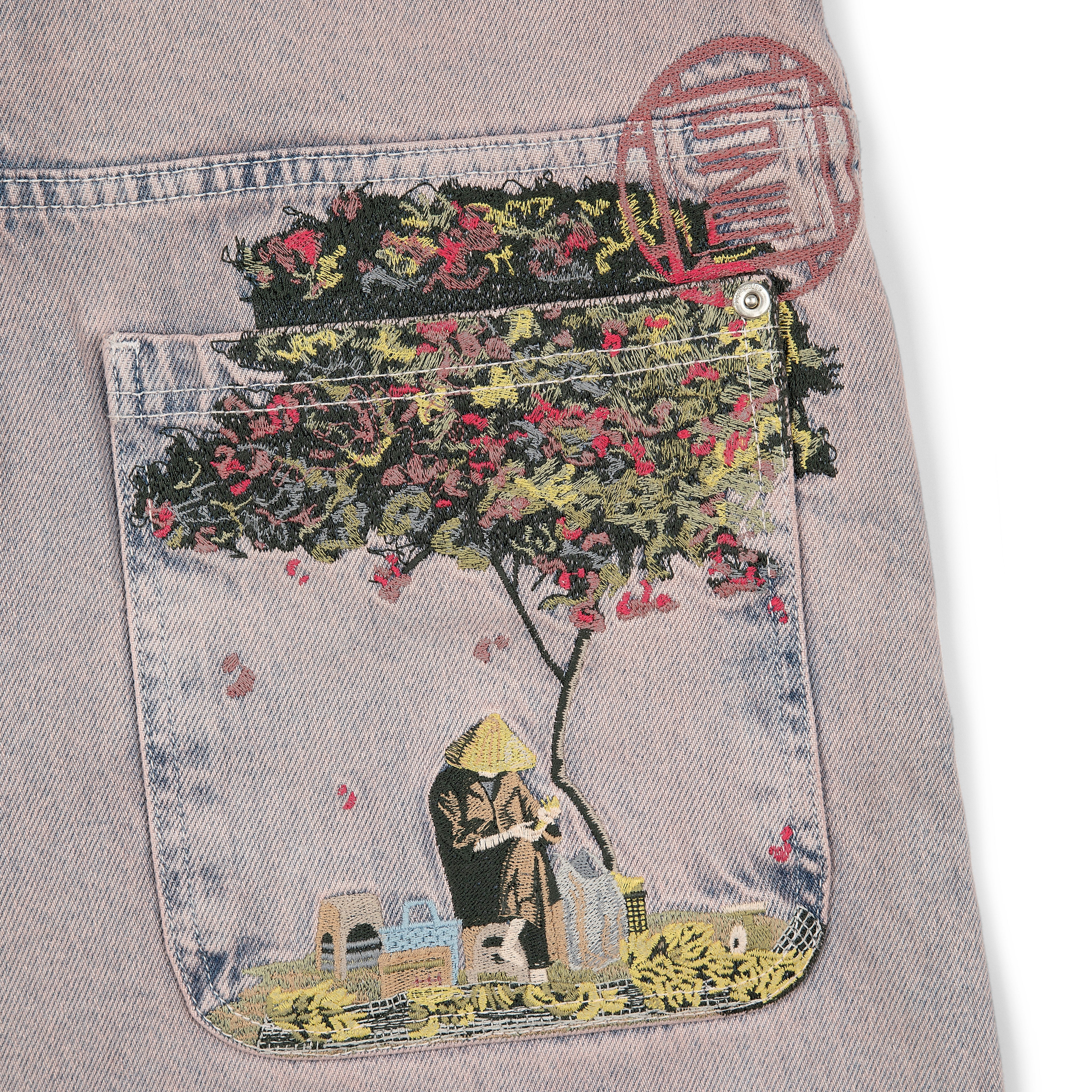 "lotus" denim faded rose - Image 3