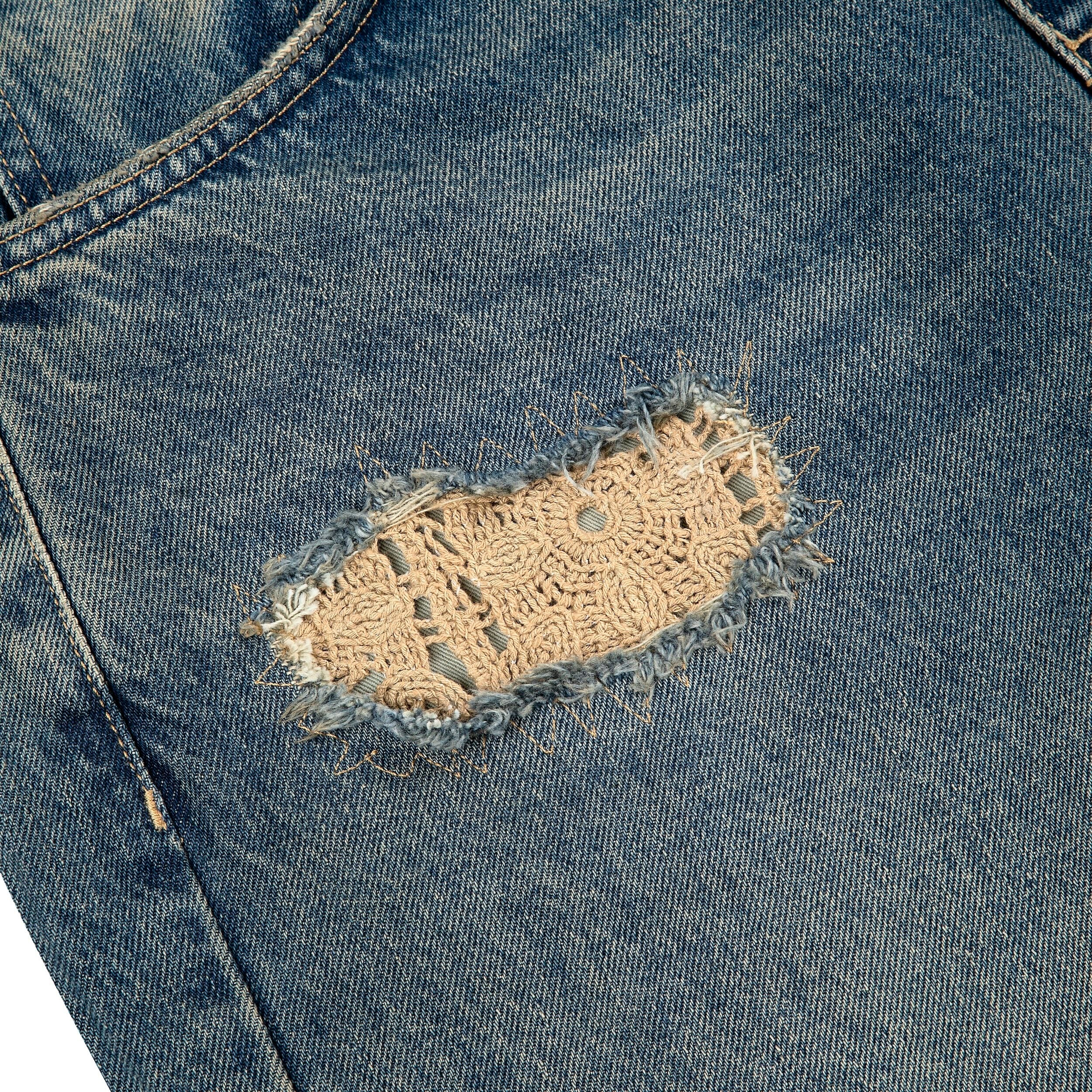 "lotus" Jorts indigo - Image 6